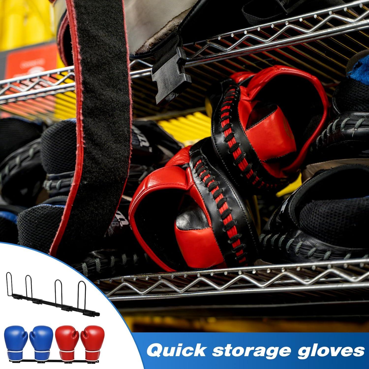 Soporte para Guantes de Boxeo Otoolling Montaje en Pared 2 Piezas