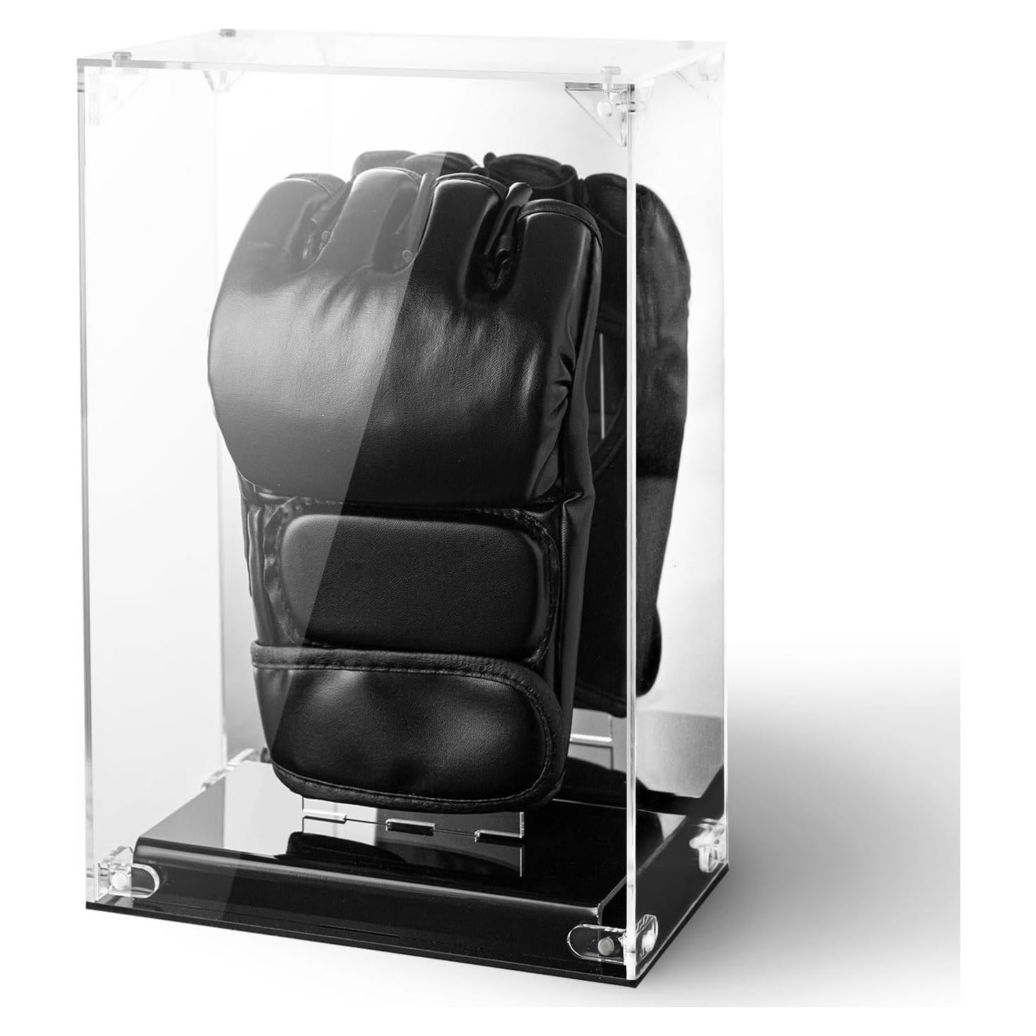 Estuche de exhibición para guantes de MMA Cyiwniao acrílico