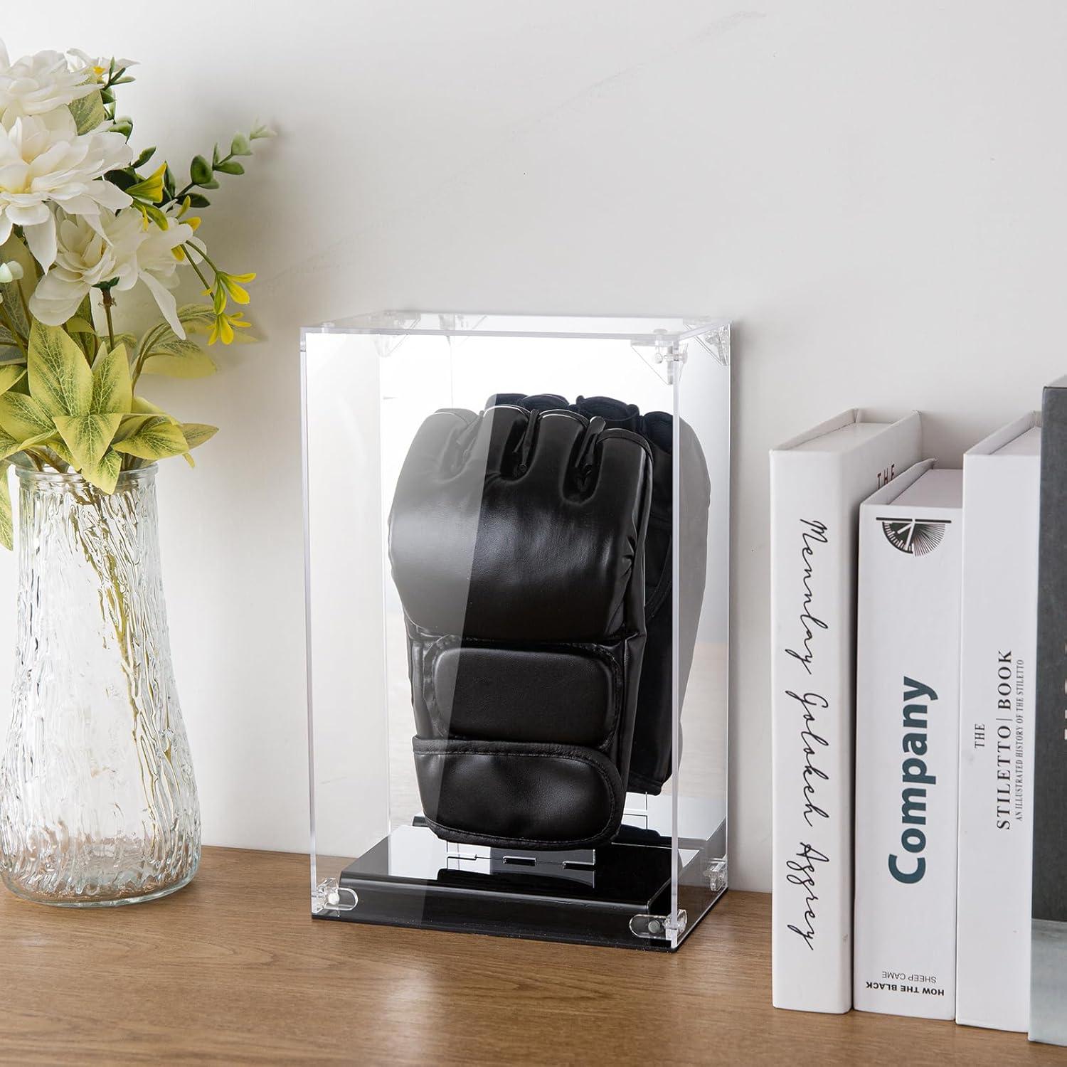 Estuche de exhibición para guantes de MMA Cyiwniao acrílico