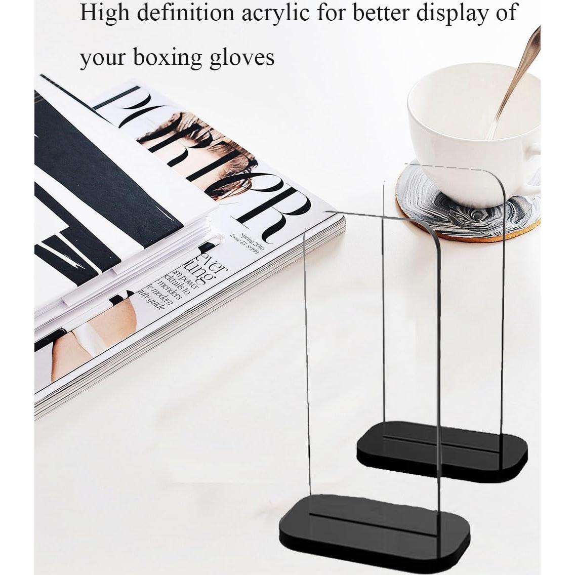 Soporte Vertical para Guantes de Boxeo WANLIAN - Acrílico 15cm