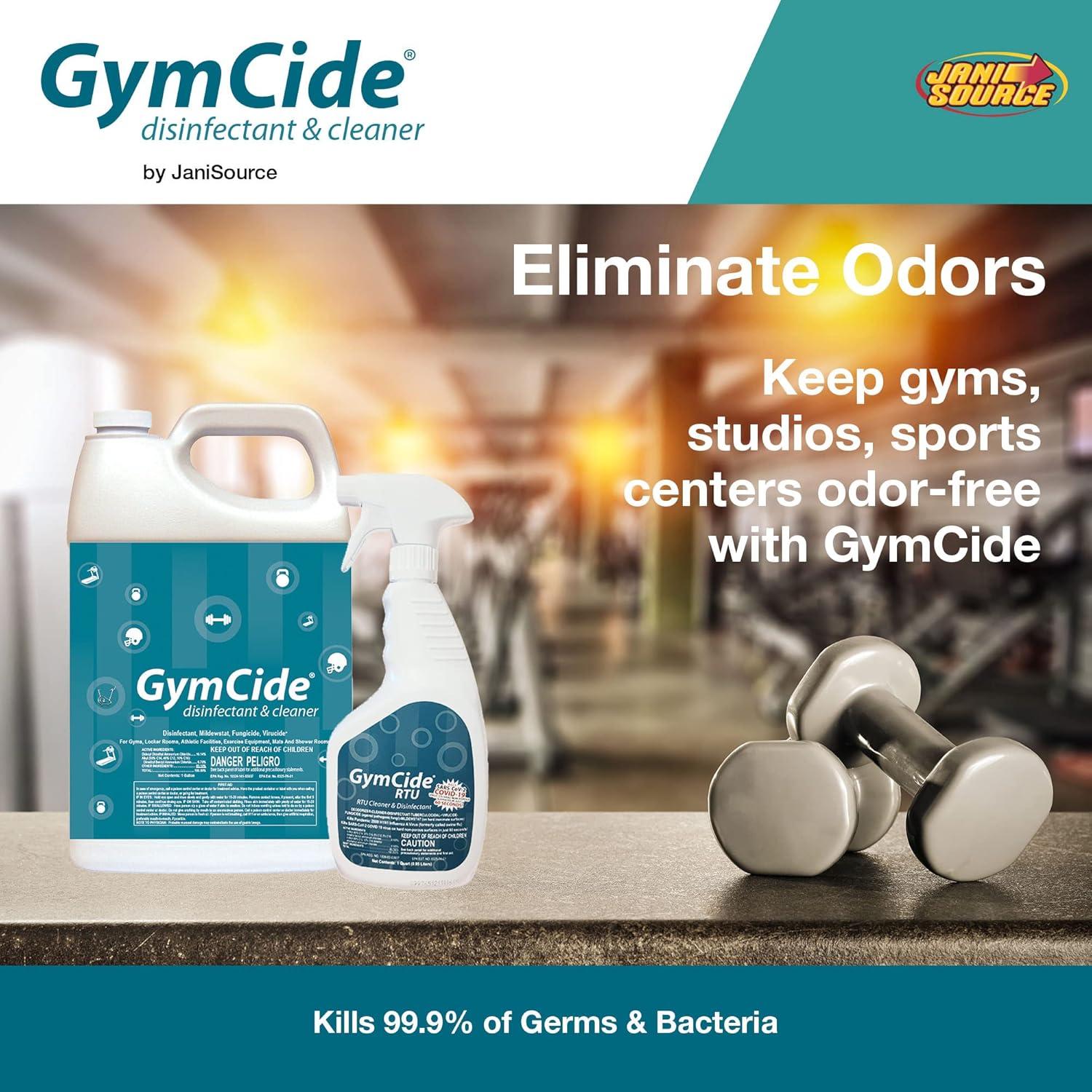 Desinfectante GymCide 0.946L para Gimnasios y Equipos de Fitness
