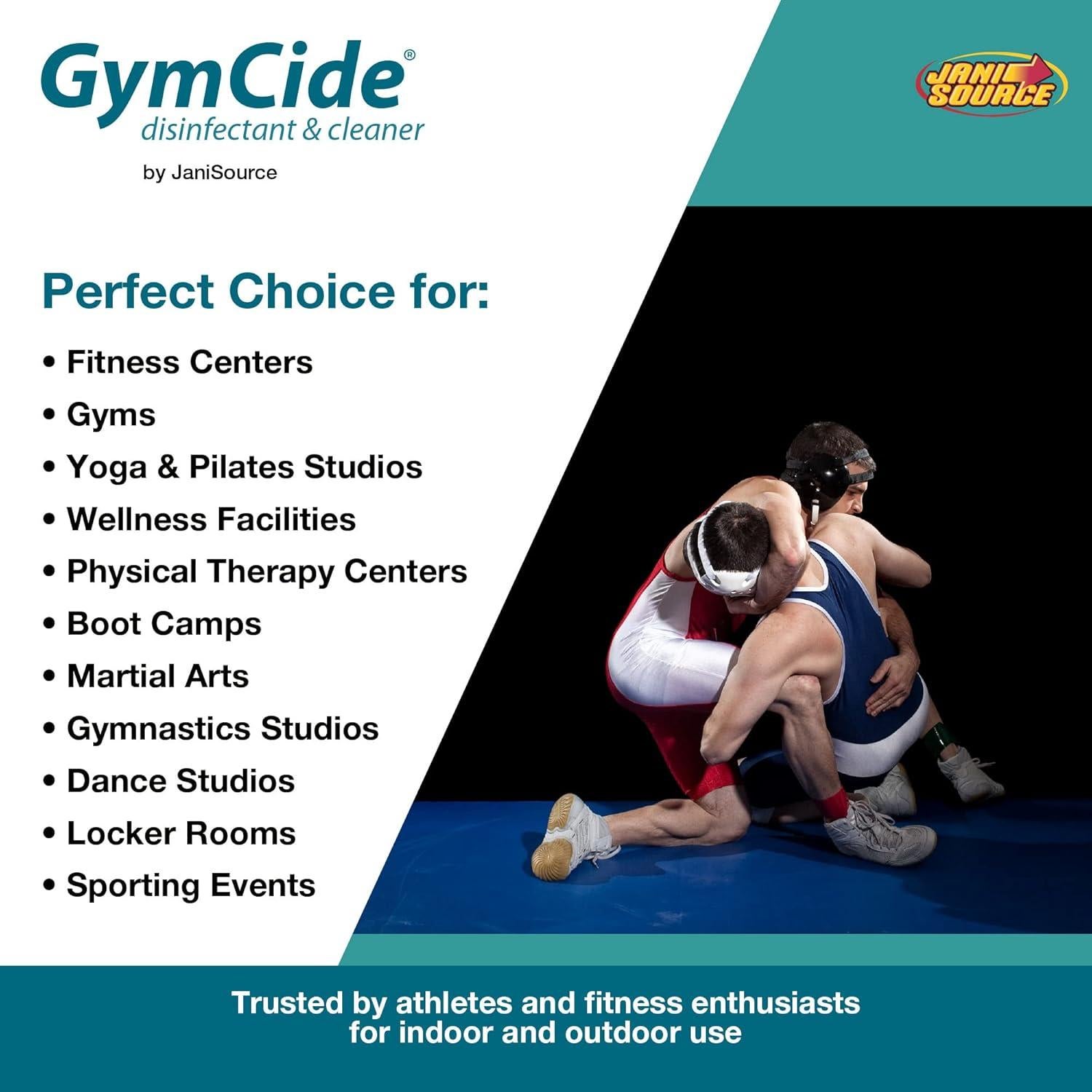 Desinfectante GymCide 0.946L para Gimnasios y Equipos de Fitness