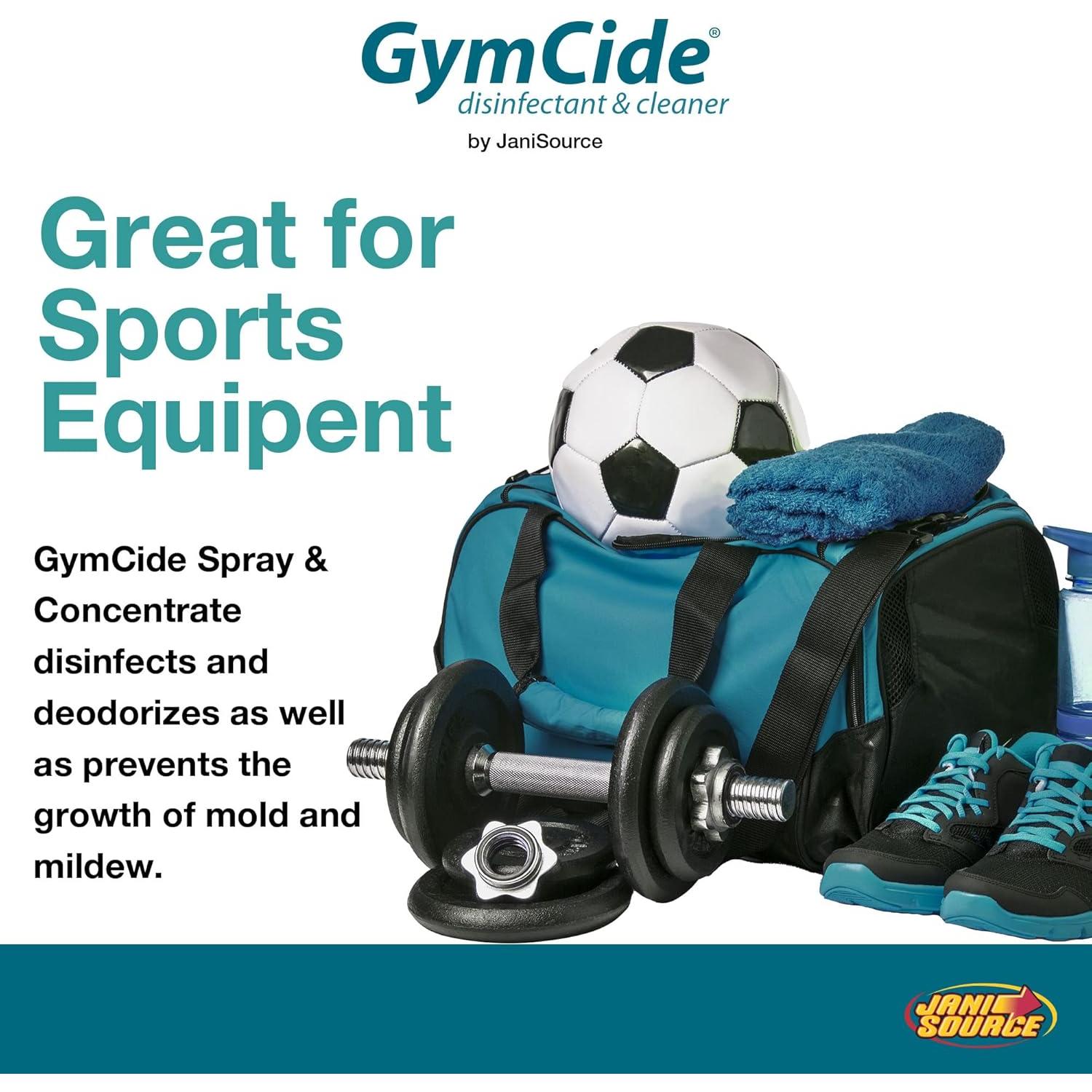 Desinfectante GymCide 0.946L para Gimnasios y Equipos de Fitness
