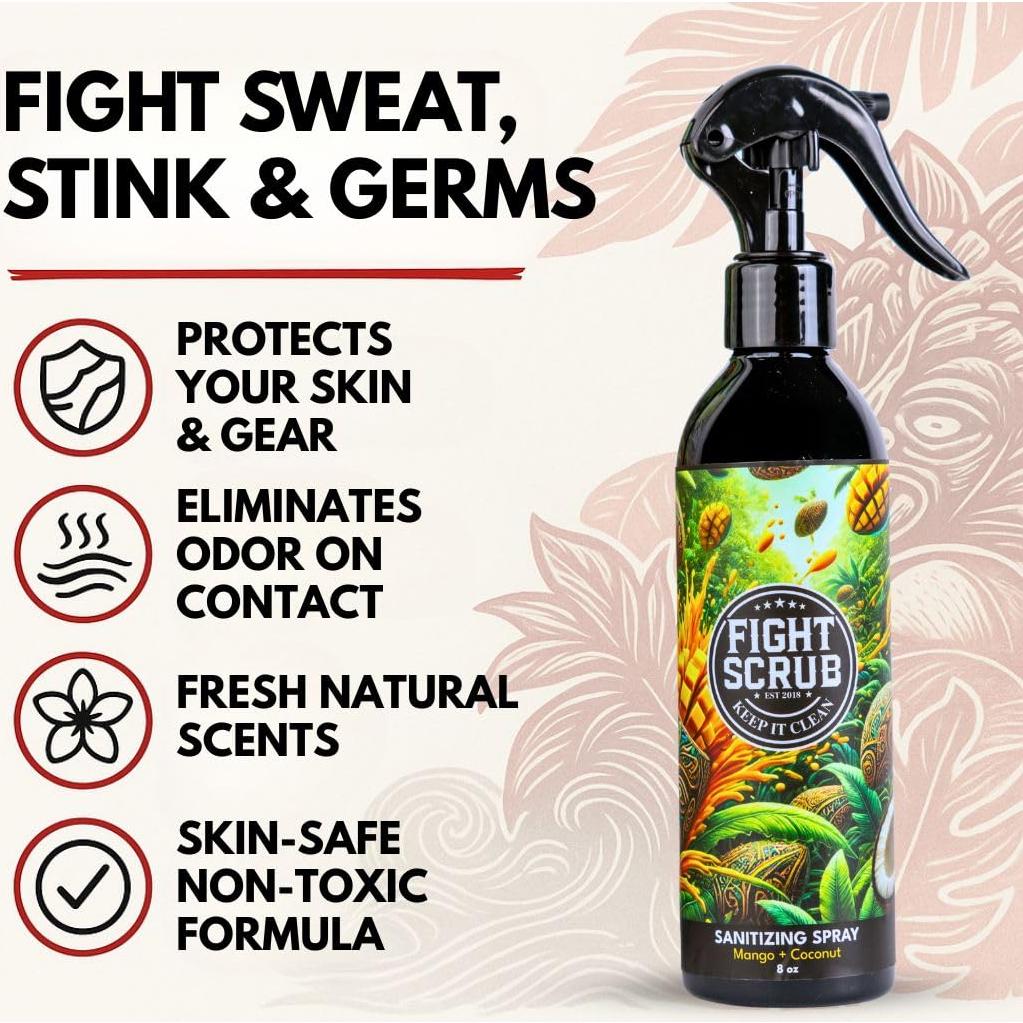 Spray Desodorante Fight Scrub 290g Mango + Coco para Atletas