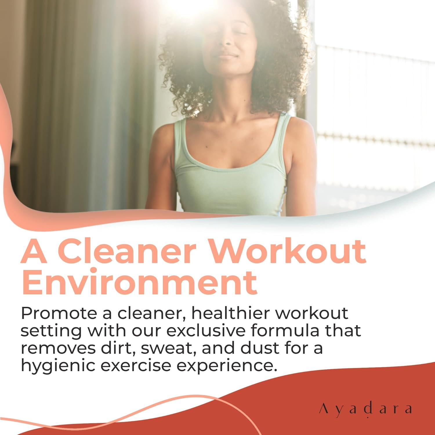 Spray Limpiador de Esteras de Yoga Ayadara 2x1000 Pulverizaciones