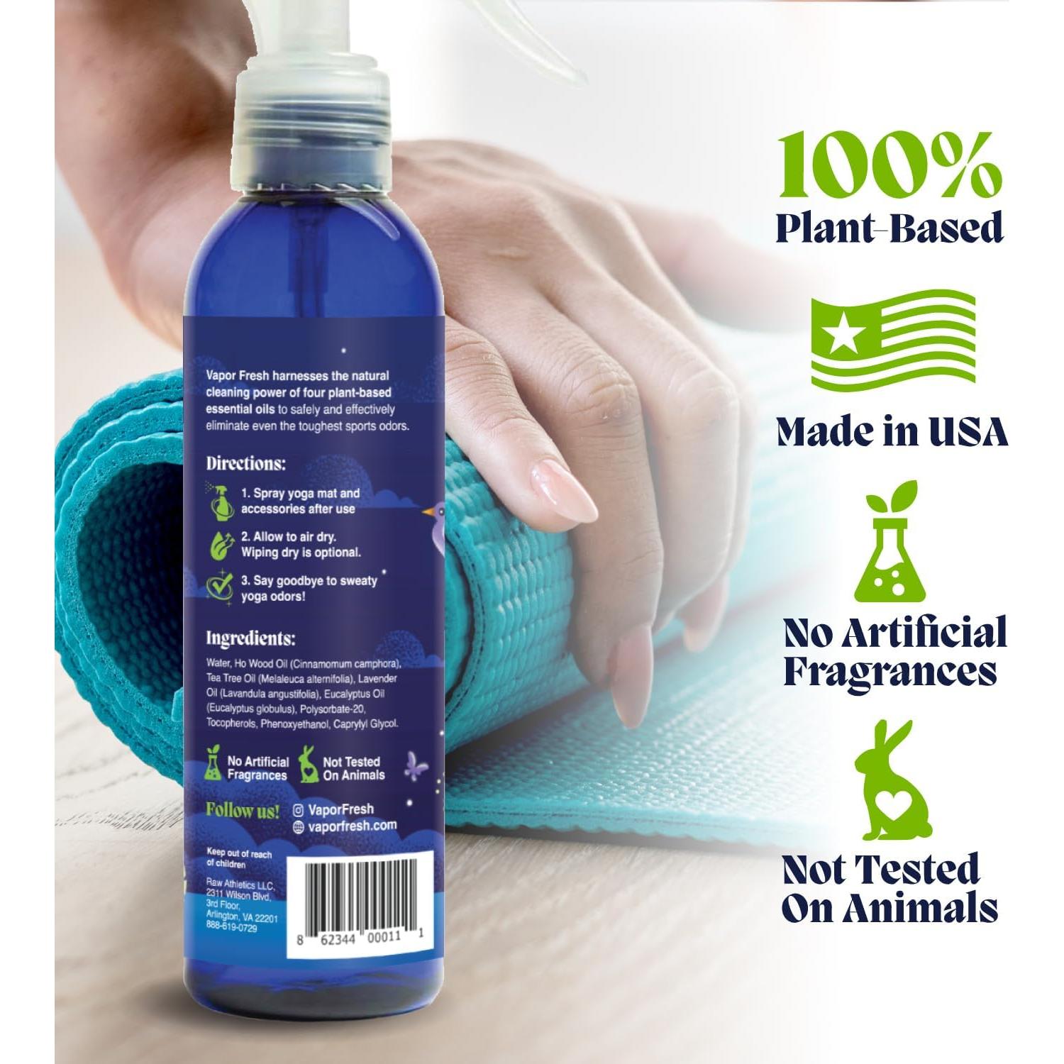 Limpiador de Tapetes de Yoga Vapor Fresh 177ml Eucalipto Lavanda