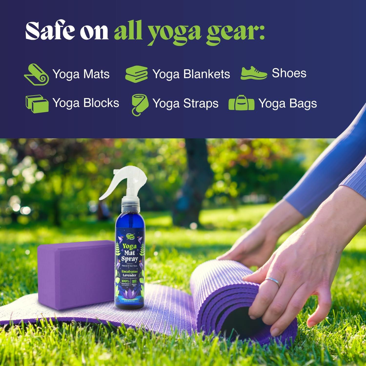 Limpiador de Tapetes de Yoga Vapor Fresh 177ml Eucalipto Lavanda