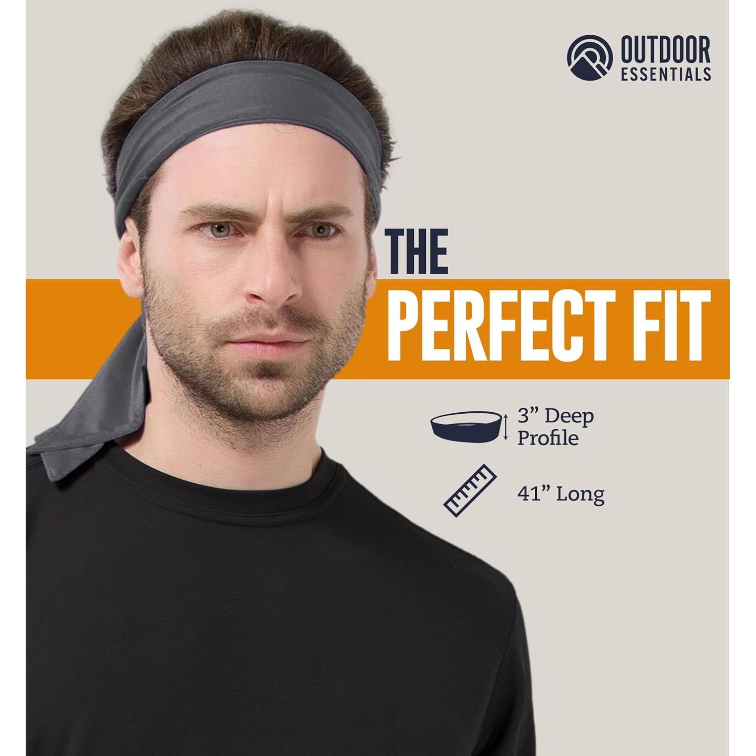 Cinta para la cabeza OutdoorEssentials - Absorbe sudor - 4 vías