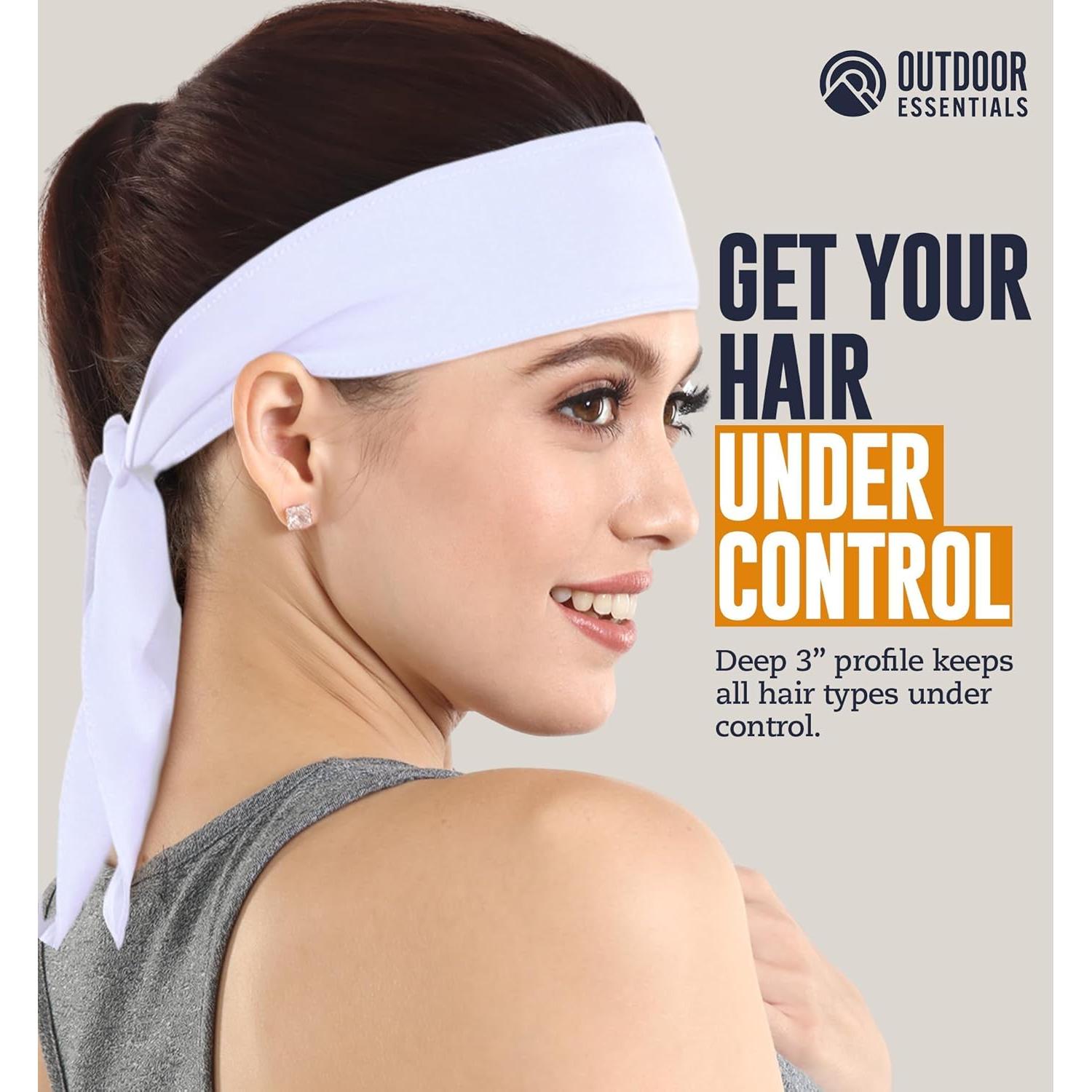 Cinta para la cabeza OutdoorEssentials - Absorbe sudor - 4 vías