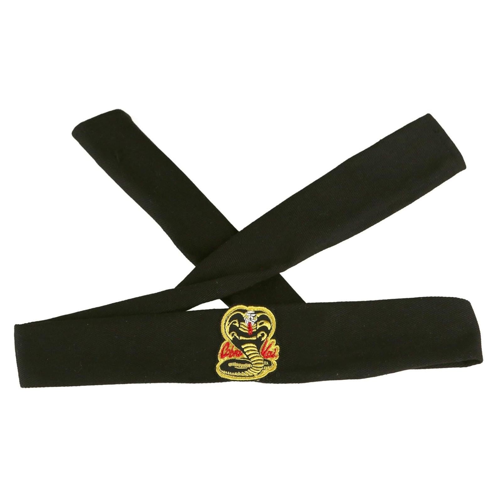 Cinta para la cabeza Karate Kid Cobra Kai - Adultos, Algodón y Poliester
