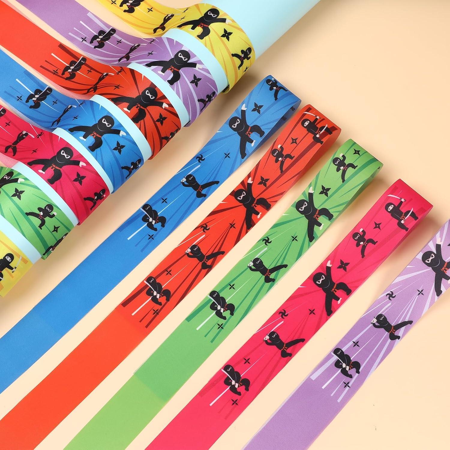 Diademas de Karate ZOIIWA 48 Piezas Ajustables para Fiesta