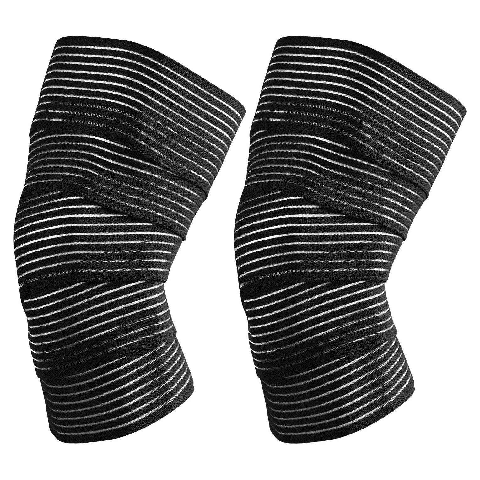 Paquete de 2 Fajas Elásticas para Rodillas SUJAYU - Alivio Dolor