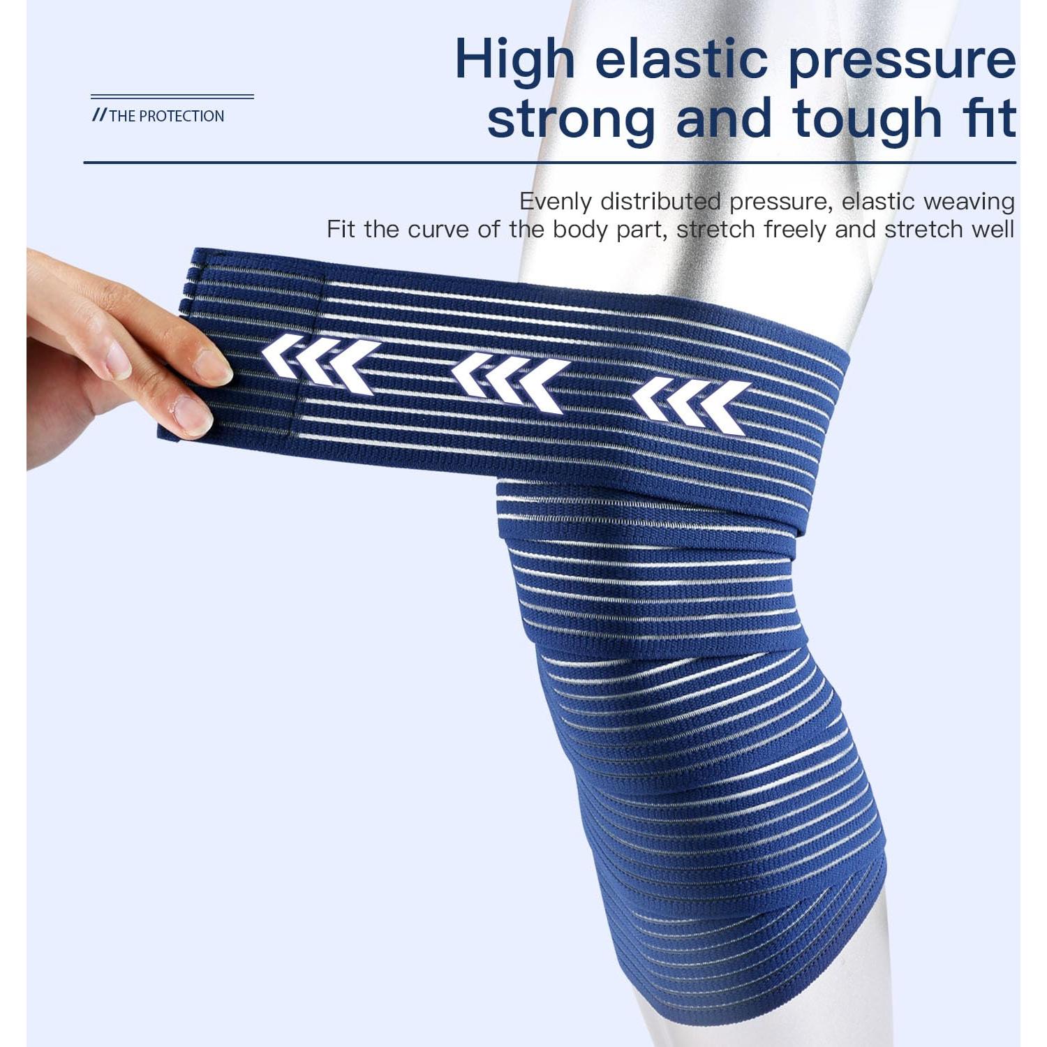 Paquete de 2 Fajas Elásticas para Rodillas SUJAYU - Alivio Dolor