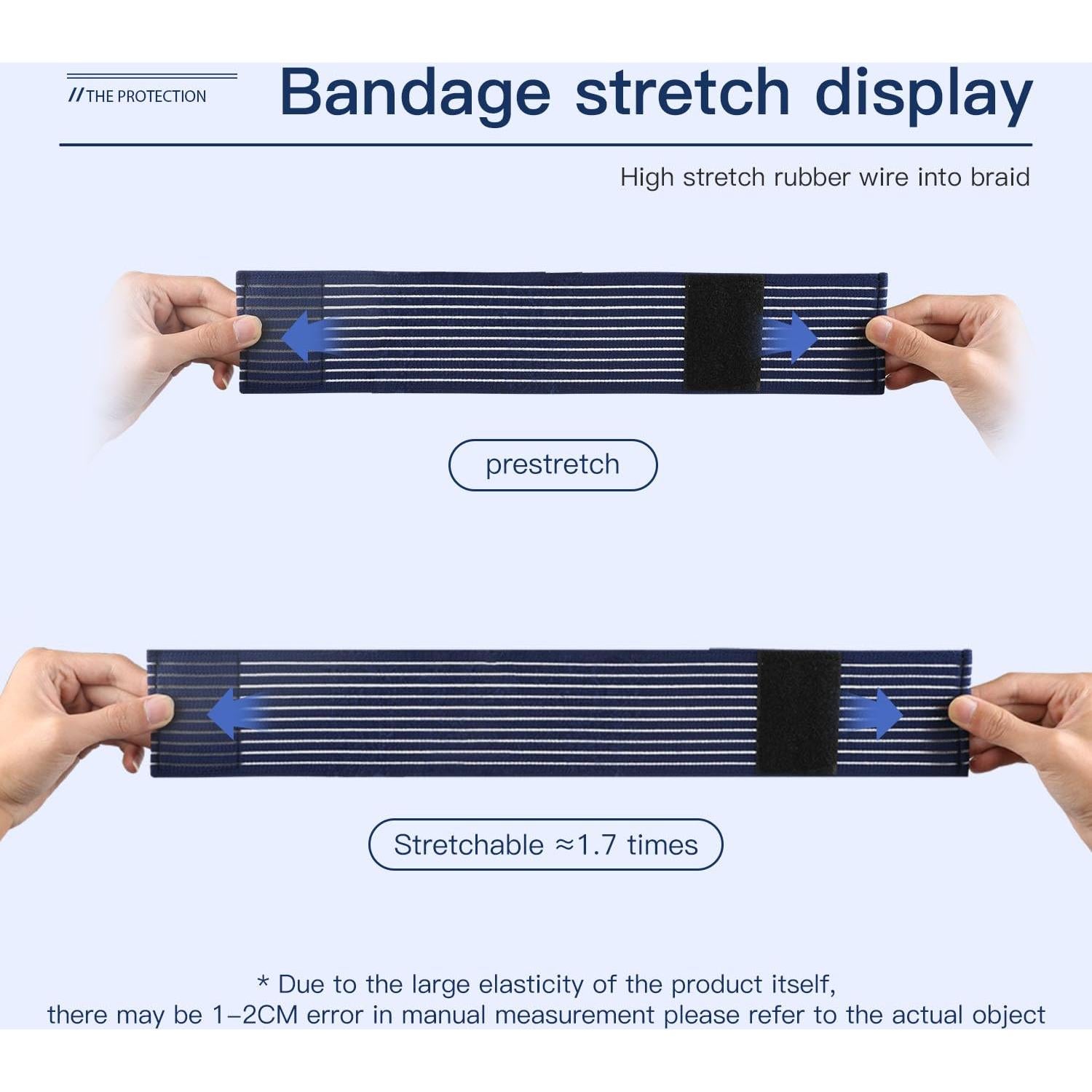 Paquete de 2 Fajas Elásticas para Rodillas SUJAYU - Alivio Dolor