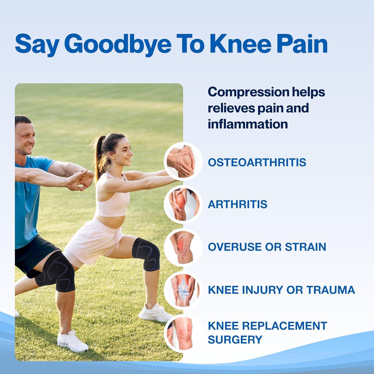 Rodillera de Compresión Modvel para Alivio de Dolor - Unisex