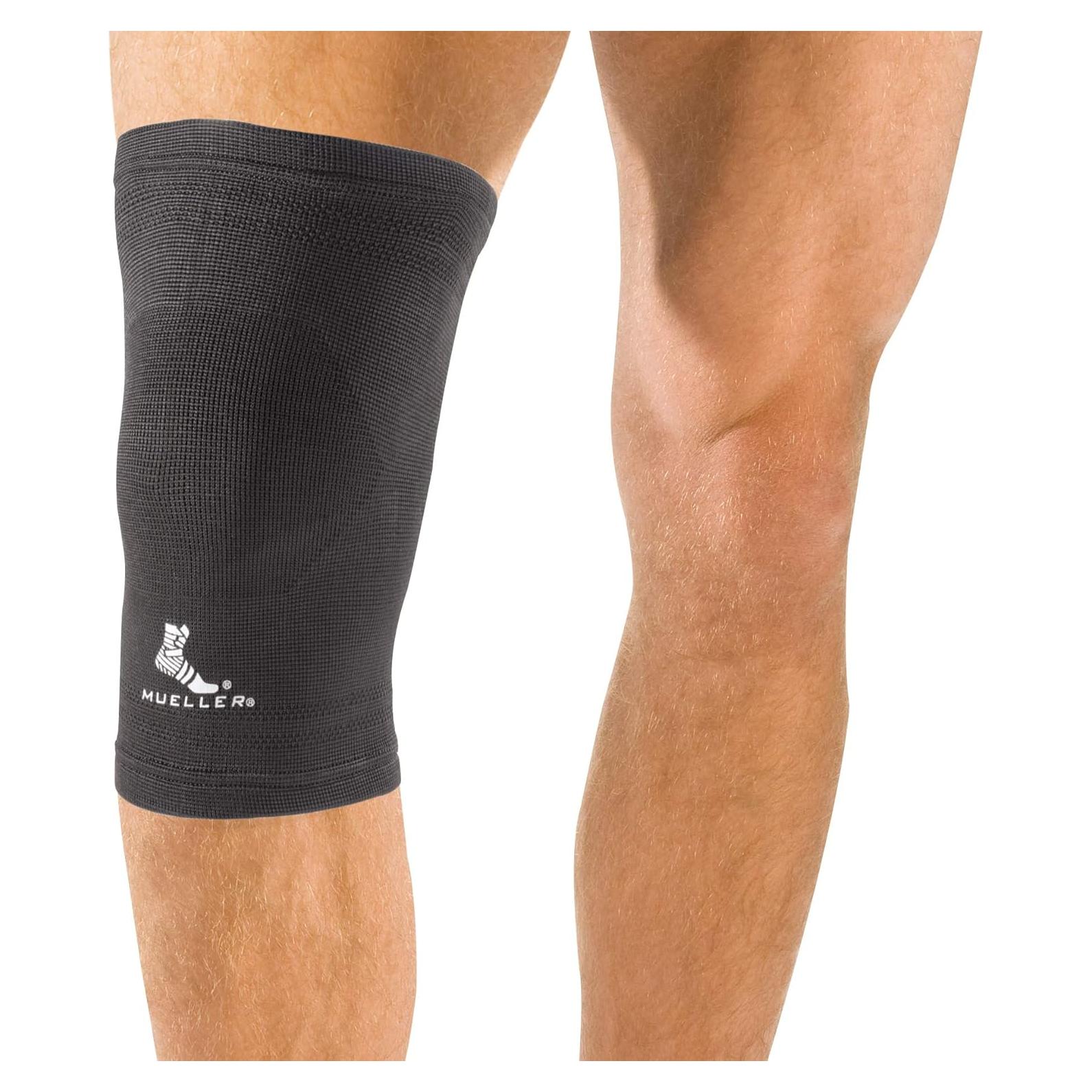 Soporte Elástico para Rodilla Mueller Extra Grande Negro
