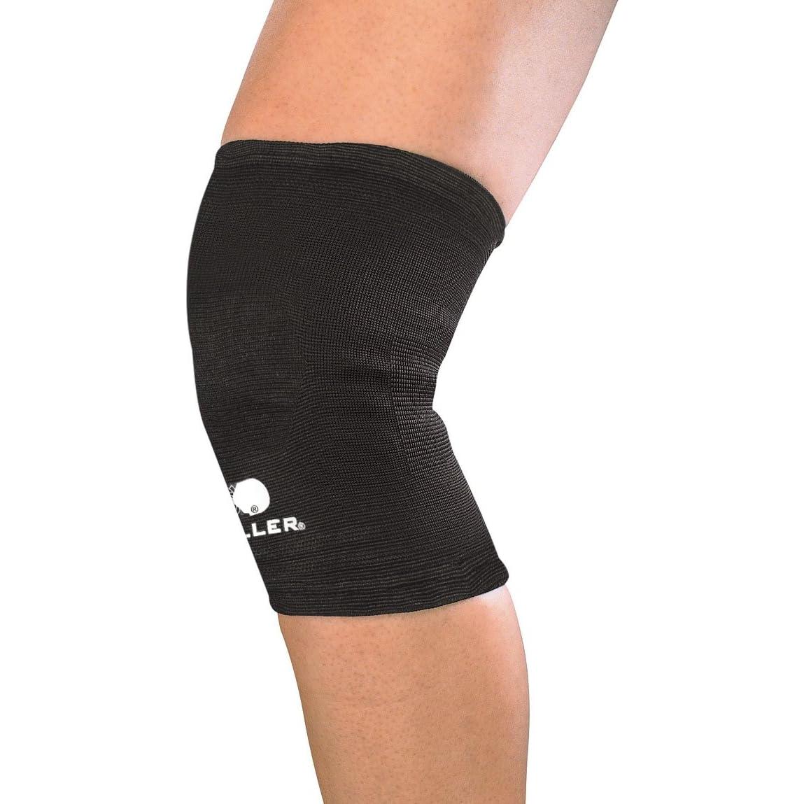 Soporte Elástico para Rodilla Mueller Extra Grande Negro