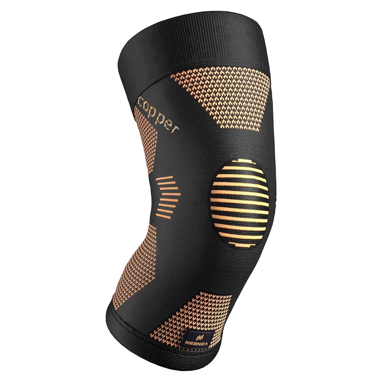 Faja de Rodilla de Cobre NEENCA XX-Grande Alivio Dolor Articular