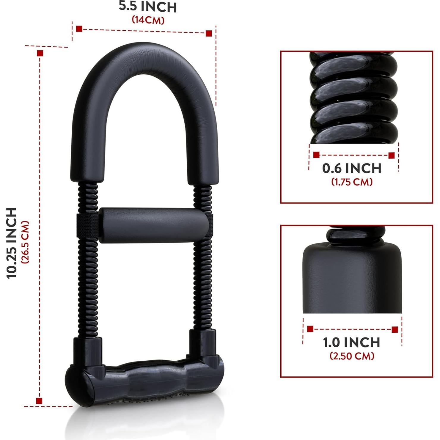 Fortalecedor de Muñeca Zenooze Ajustable para Agarre y Antebrazo