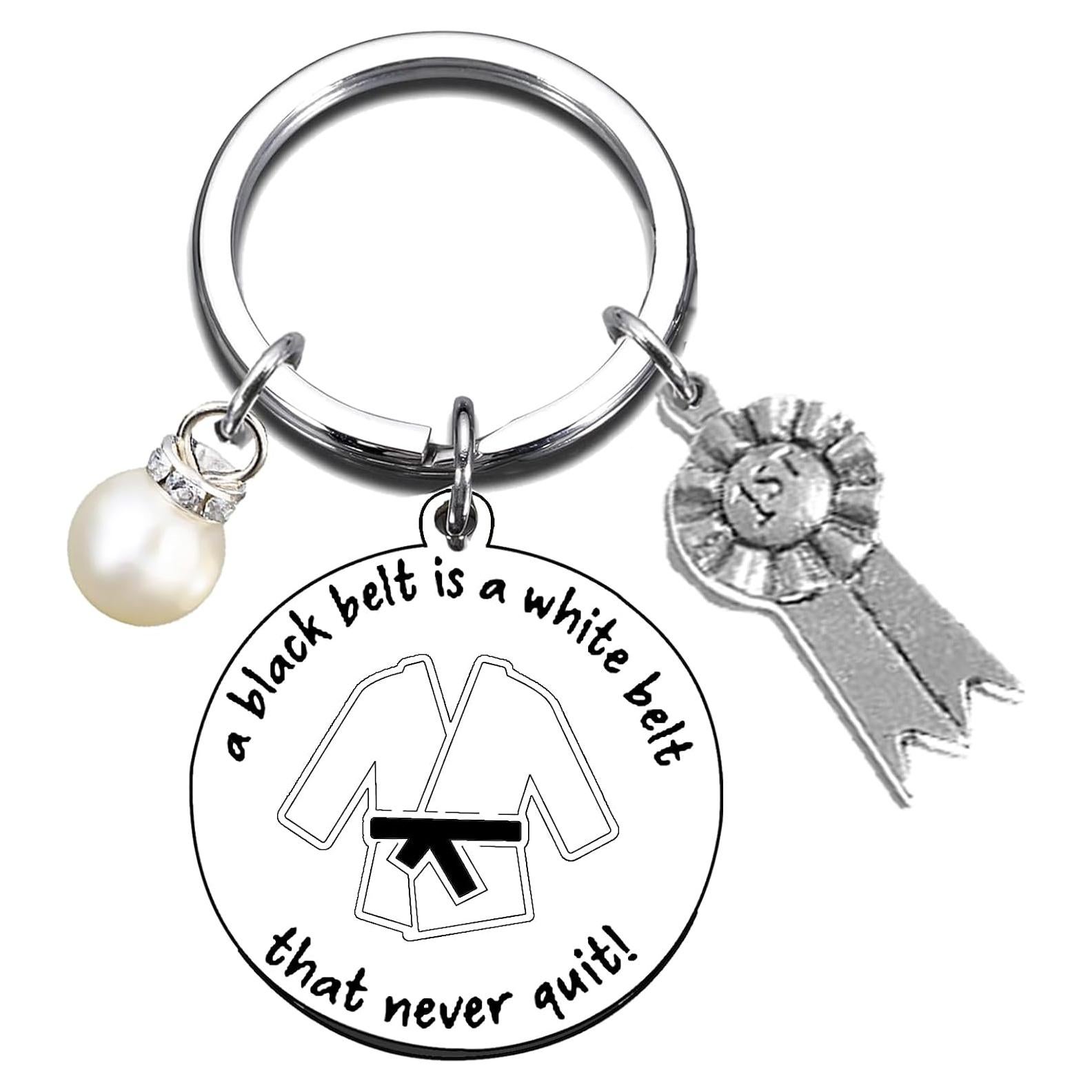 Llavero de Karate Acero Inoxidable 3cm - Regalo para Amantes