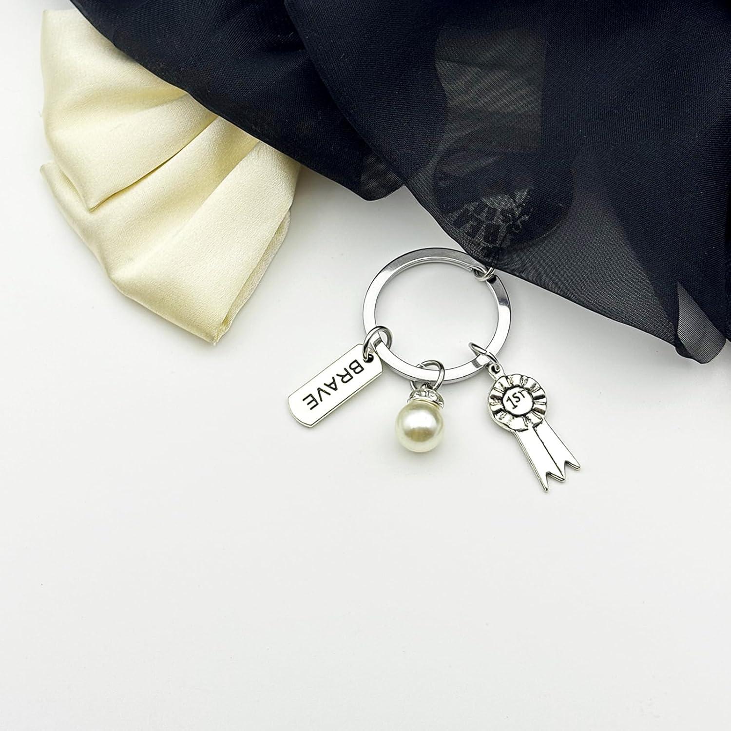 Llavero de Karate para Mujeres - Regalo Inspirador 3cm