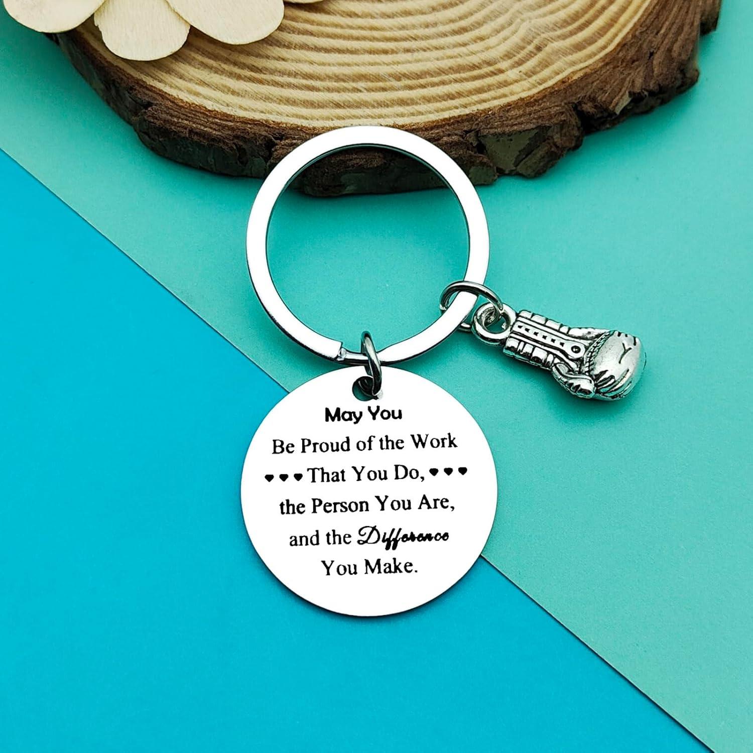 Llavero de Guante de Boxeo Dabihu - Regalo para Entrenador