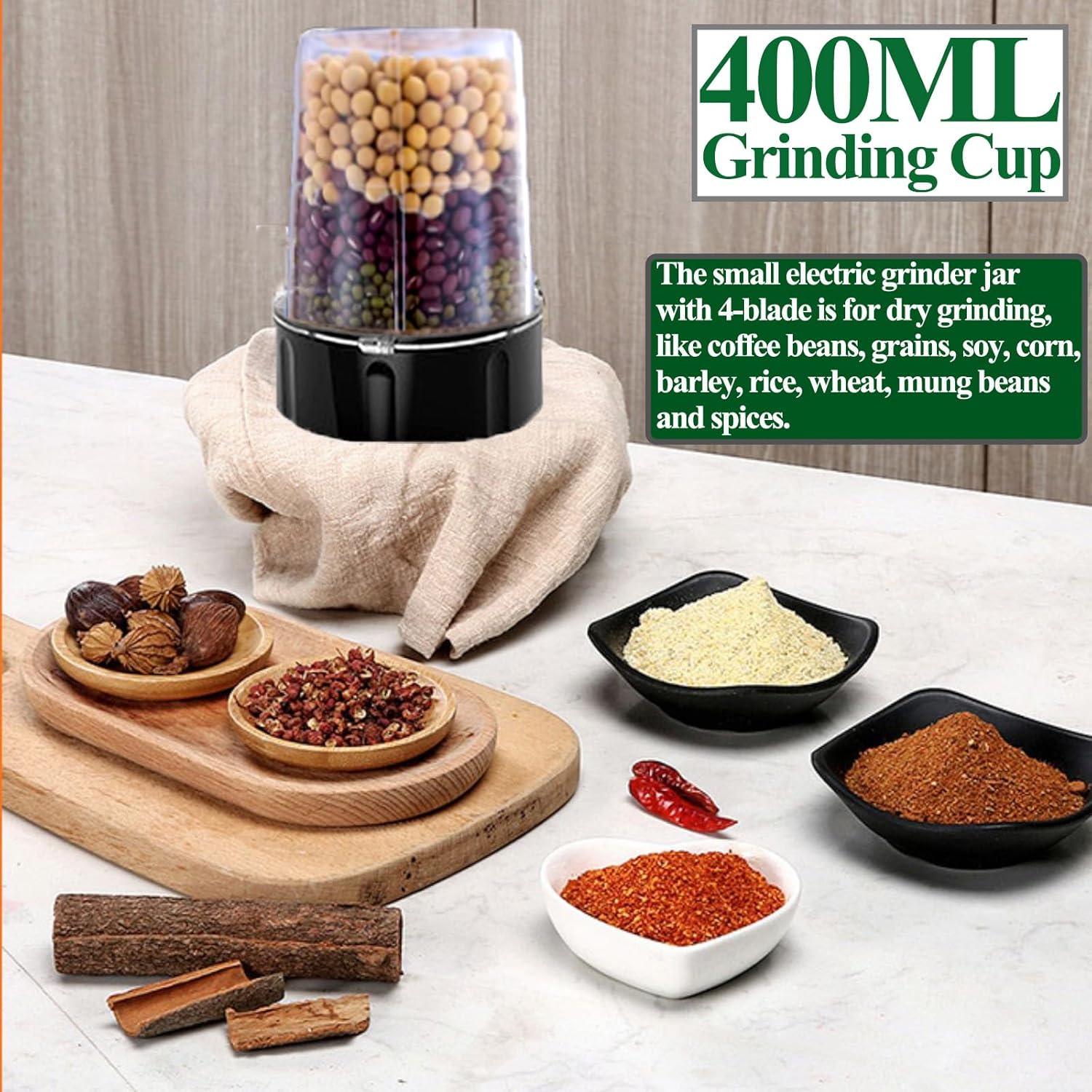 Mezclador YPCOO 800W 4 en 1 con Jarras de 1.8L y 0.6L