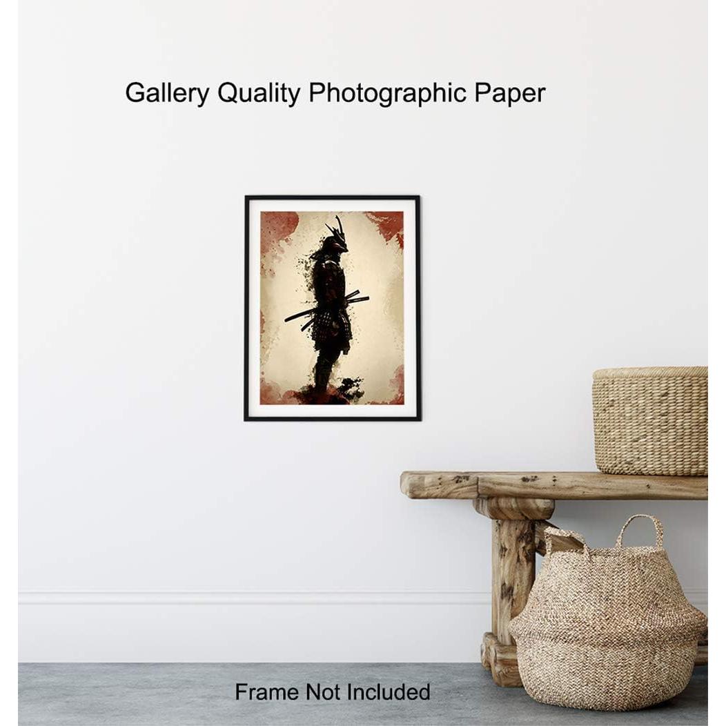 Póster de Samurái y Ninja 20x25 cm - Decoración de Pared