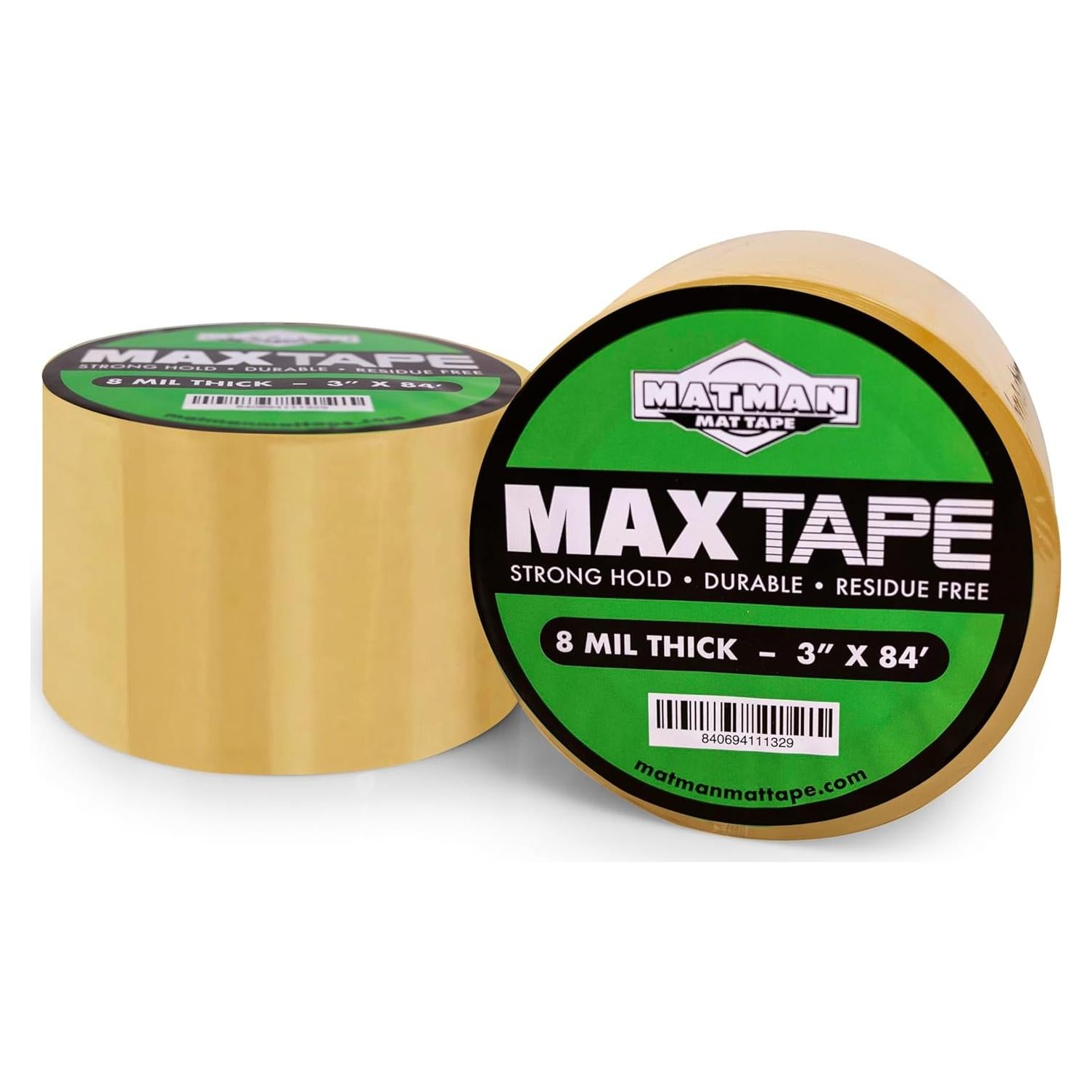 Cinta Adhesiva para Tapetes Matman 3" (7.62 cm) Ultra Fuerte