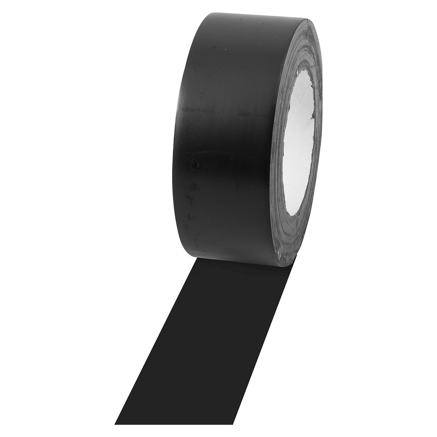 Cinta de Marcado de Piso Vinilo Champion Sports 5 cm x 54.86 m Negra