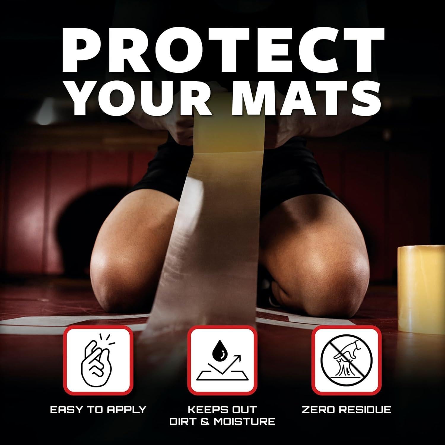 Cinta de Mat de Lucha WrestlingMart - Resistente y Fiable 1 Rollo