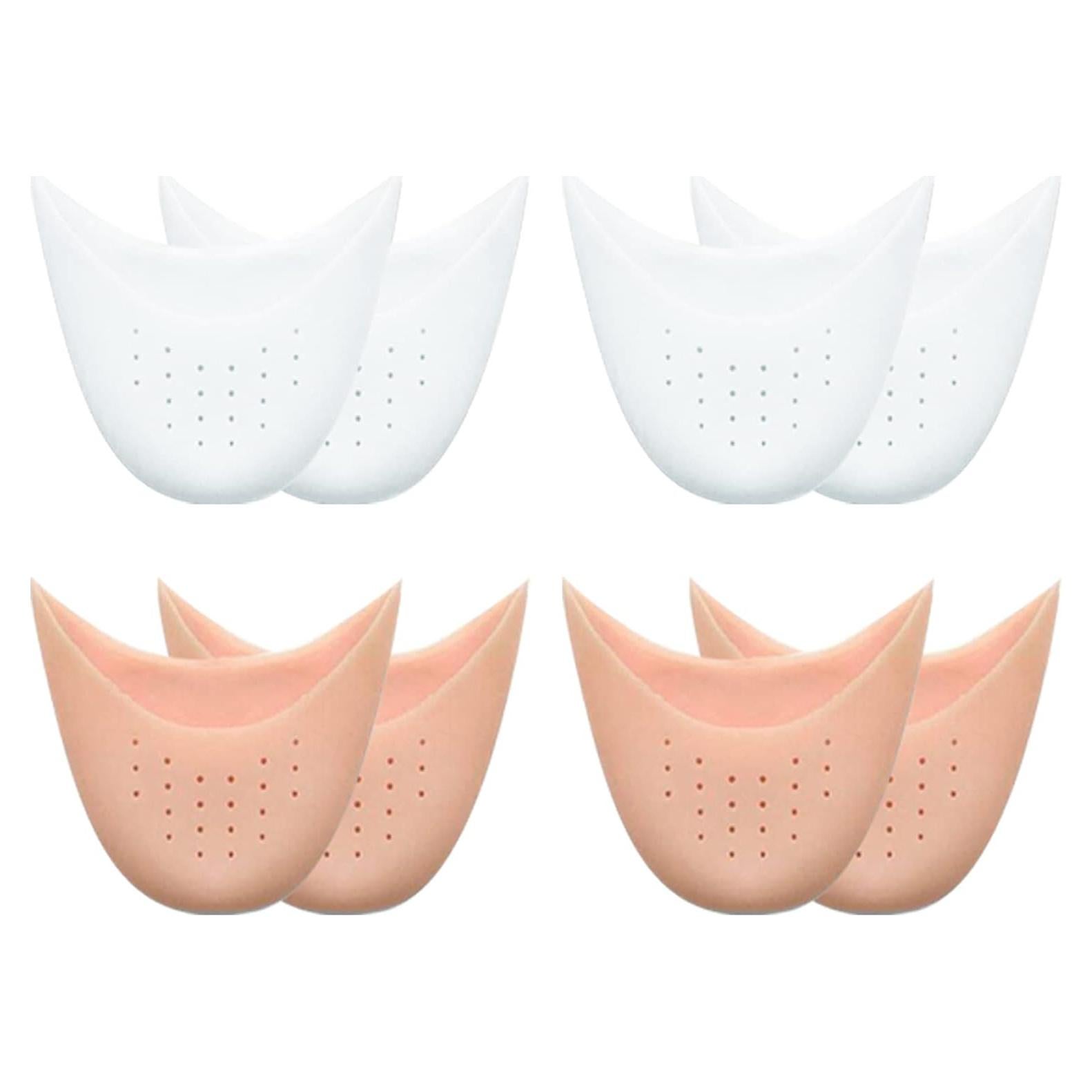 Almohadillas de Gel Suave HKZTUY para Zapatos de Punta - 4 Pares