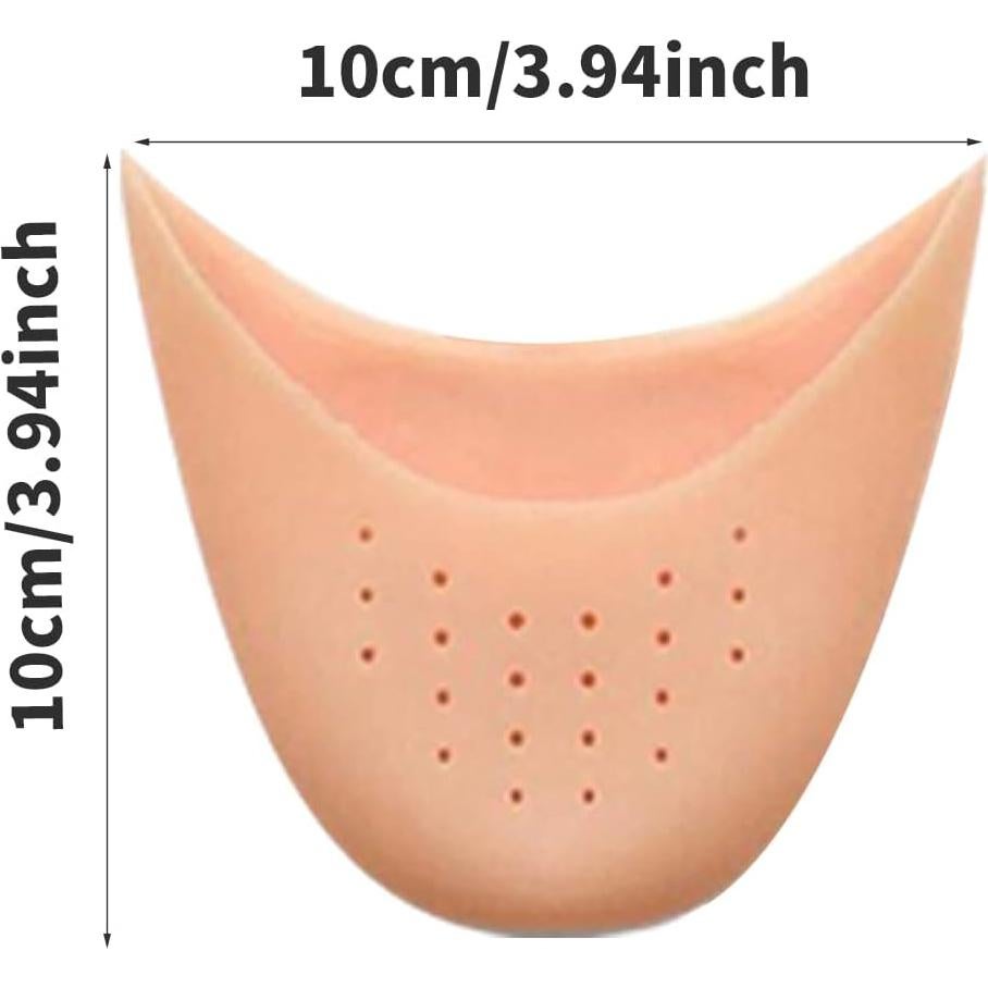 Almohadillas de Gel Suave HKZTUY para Zapatos de Punta - 4 Pares