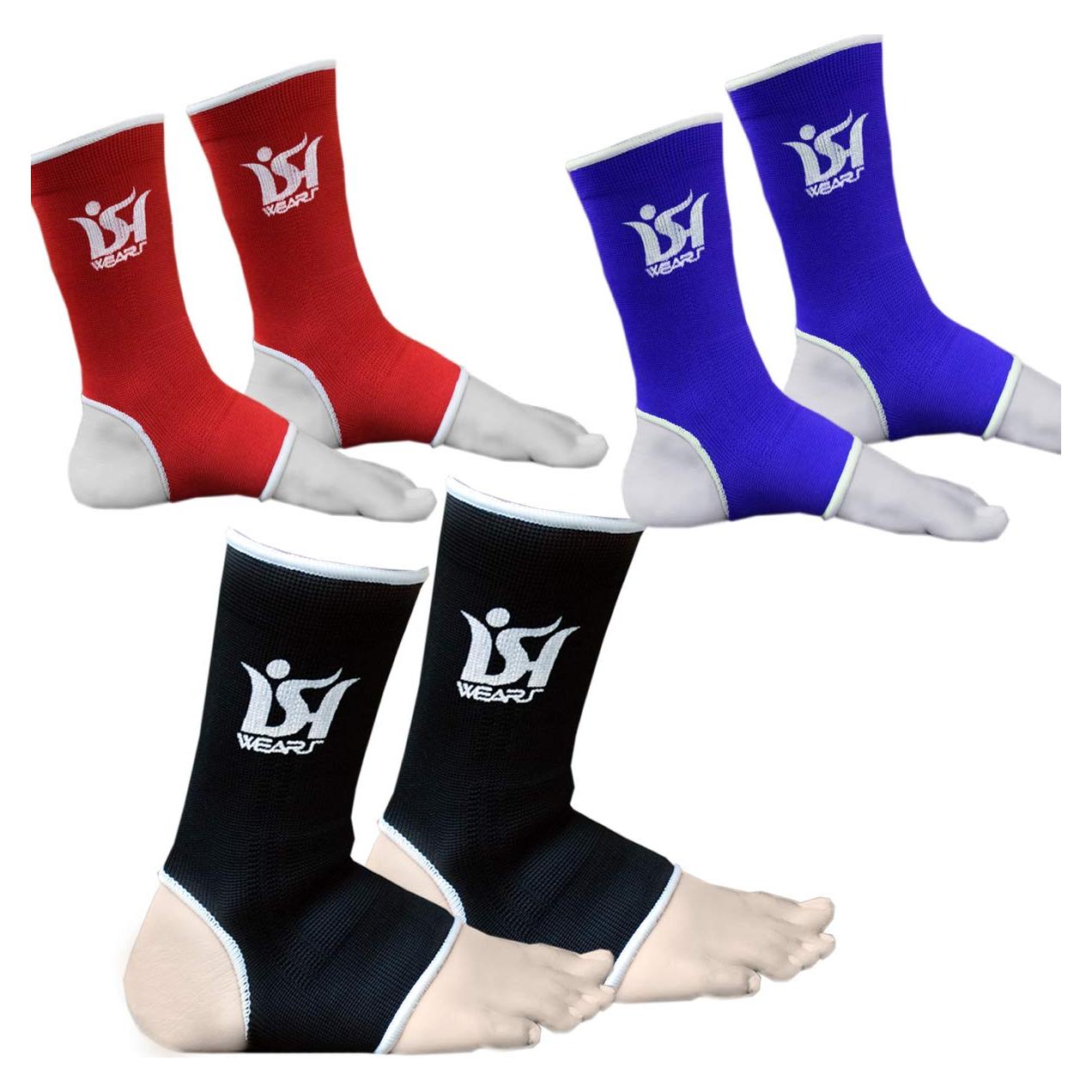 Soporte para Tobillo ISH Sports Faja Protectora Azul Senior