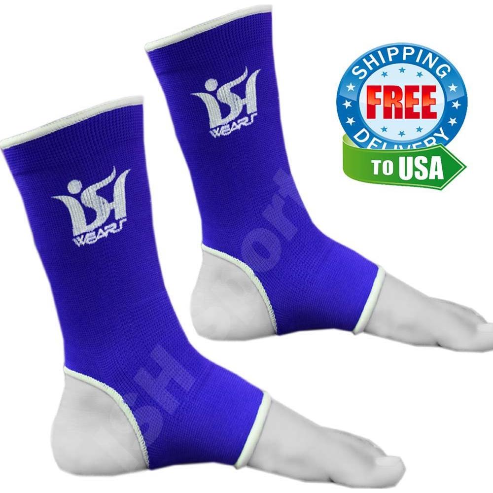 Soporte para Tobillo ISH Sports Faja Protectora Azul Senior