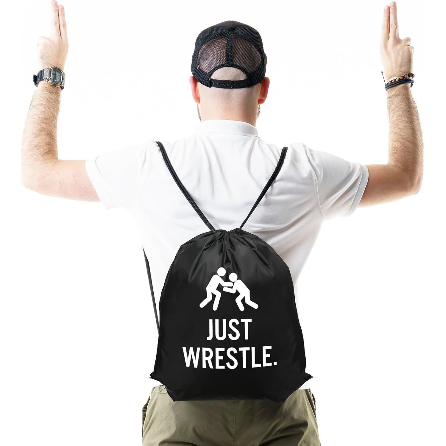 Mochilas de Cuerda para Lucha Paterr - 12 Piezas Unisex 32x43cm