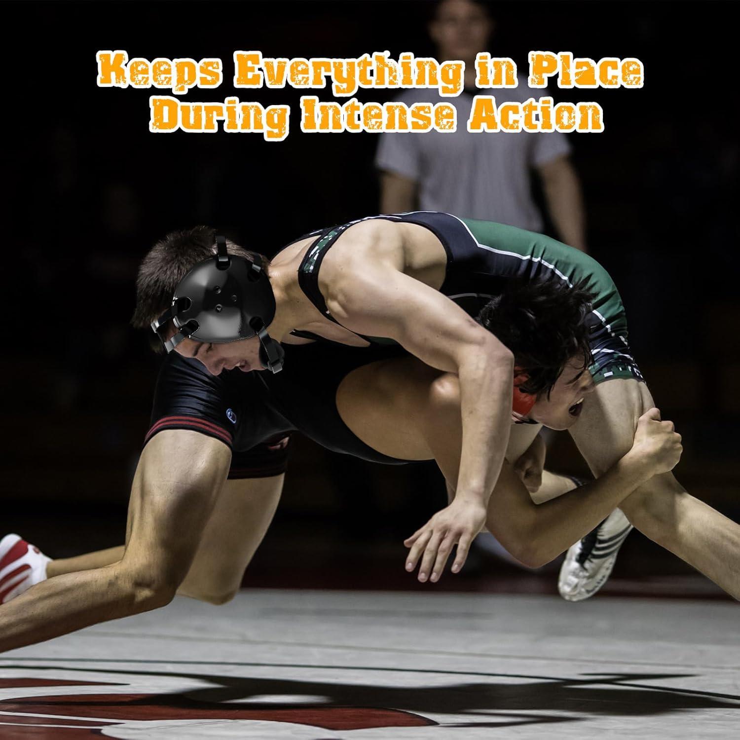 Cabezal de Lucha Ajustable Halloscume Yuu2283 para MMA y Jiu Jitsu