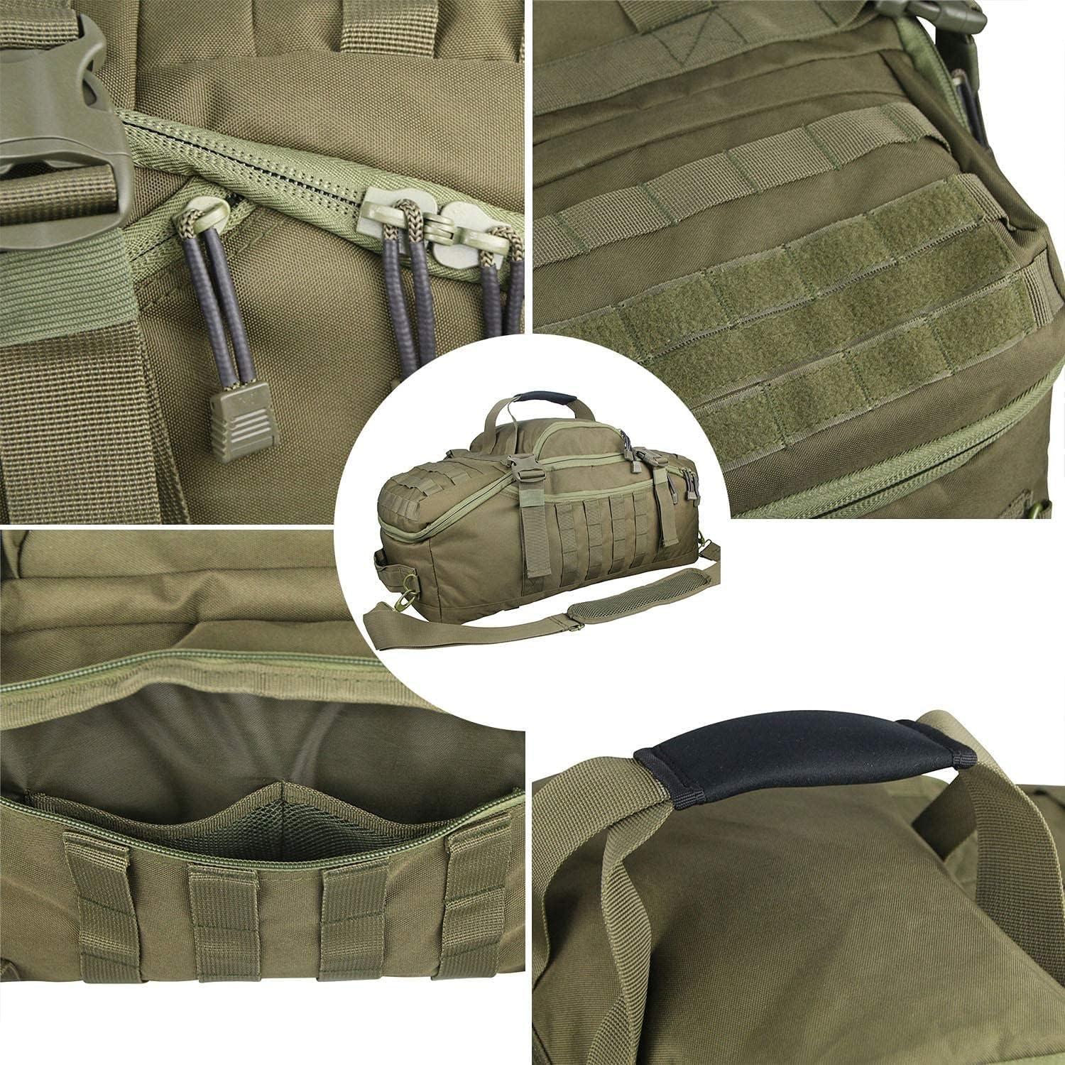 Bolsa de gimnasio Duffle Miramrax 25L Impermeable Verde