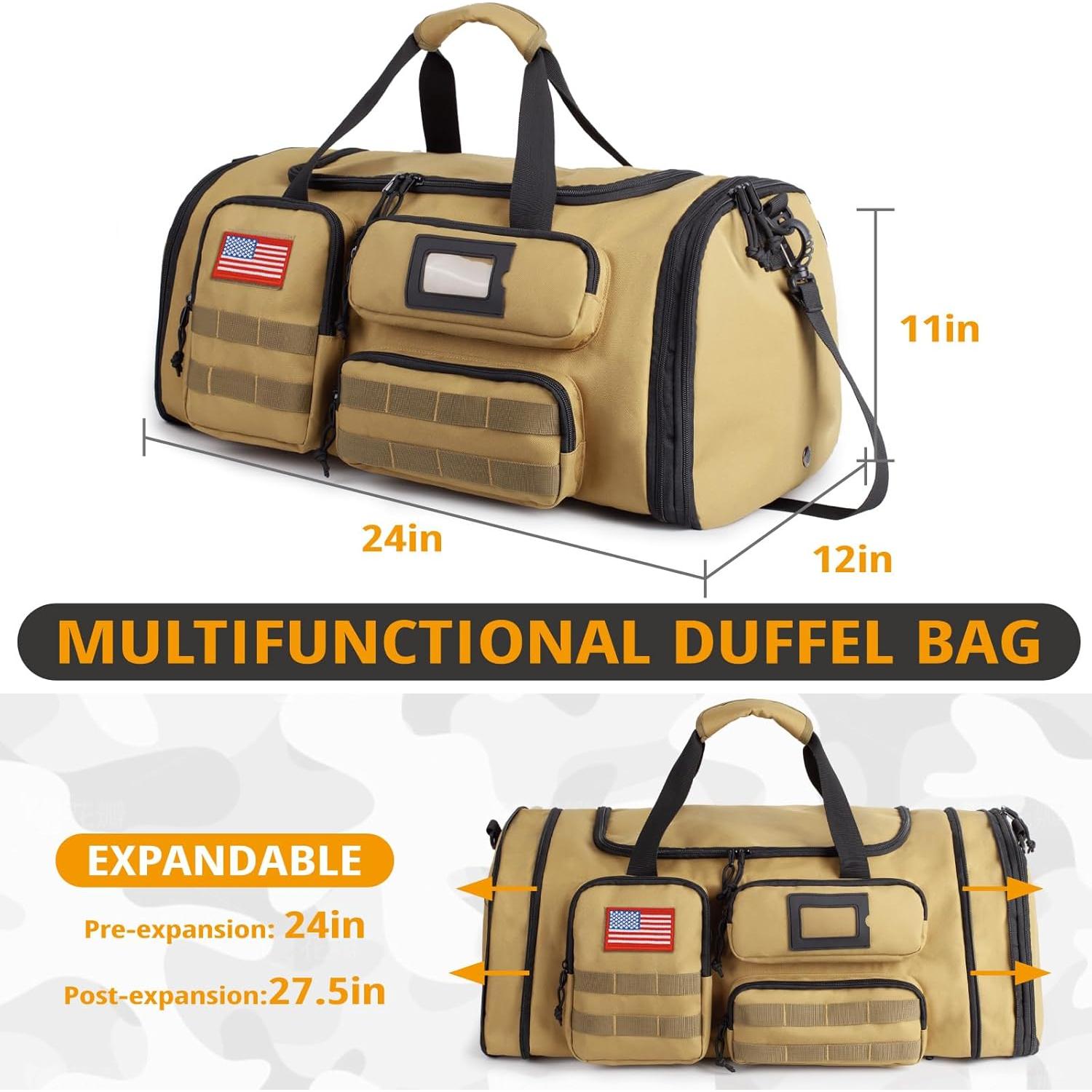 Bolsa de Gimnasio Expandible ATRIPACK 3 en 1 Resistente al Agua