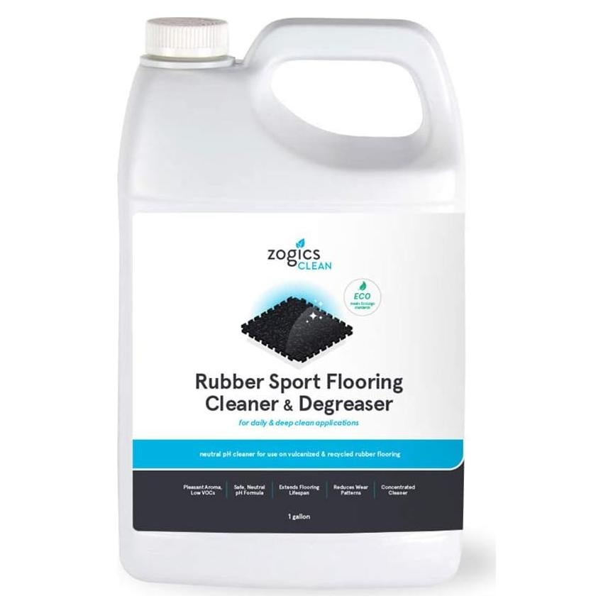 Limpiador y Desengrasante Zogics 3.78L para Suelos de Goma
