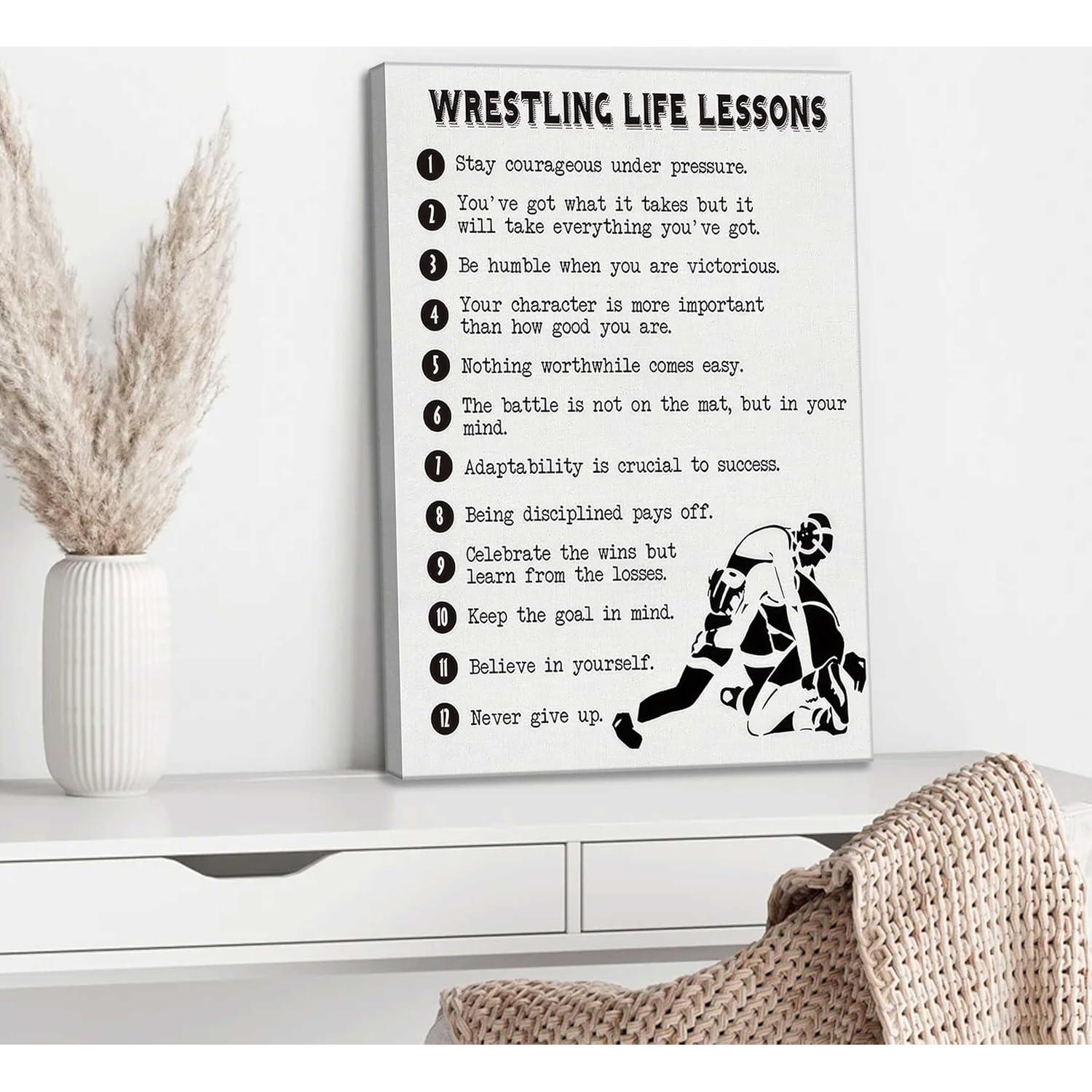 Arte de Pared Motivacional Lienzo 30x40cm Citas Inspiracionales