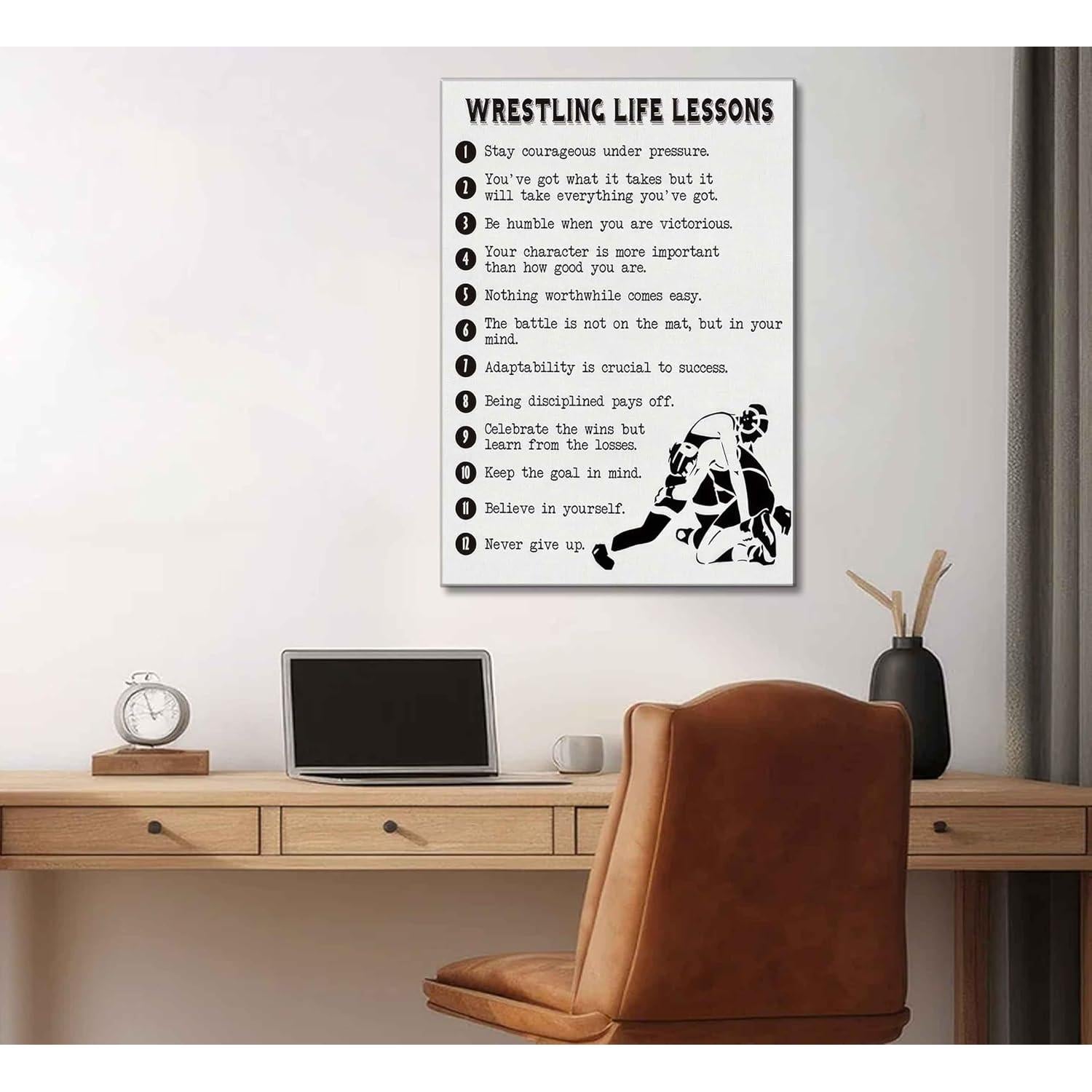 Arte de Pared Motivacional Lienzo 30x40cm Citas Inspiracionales