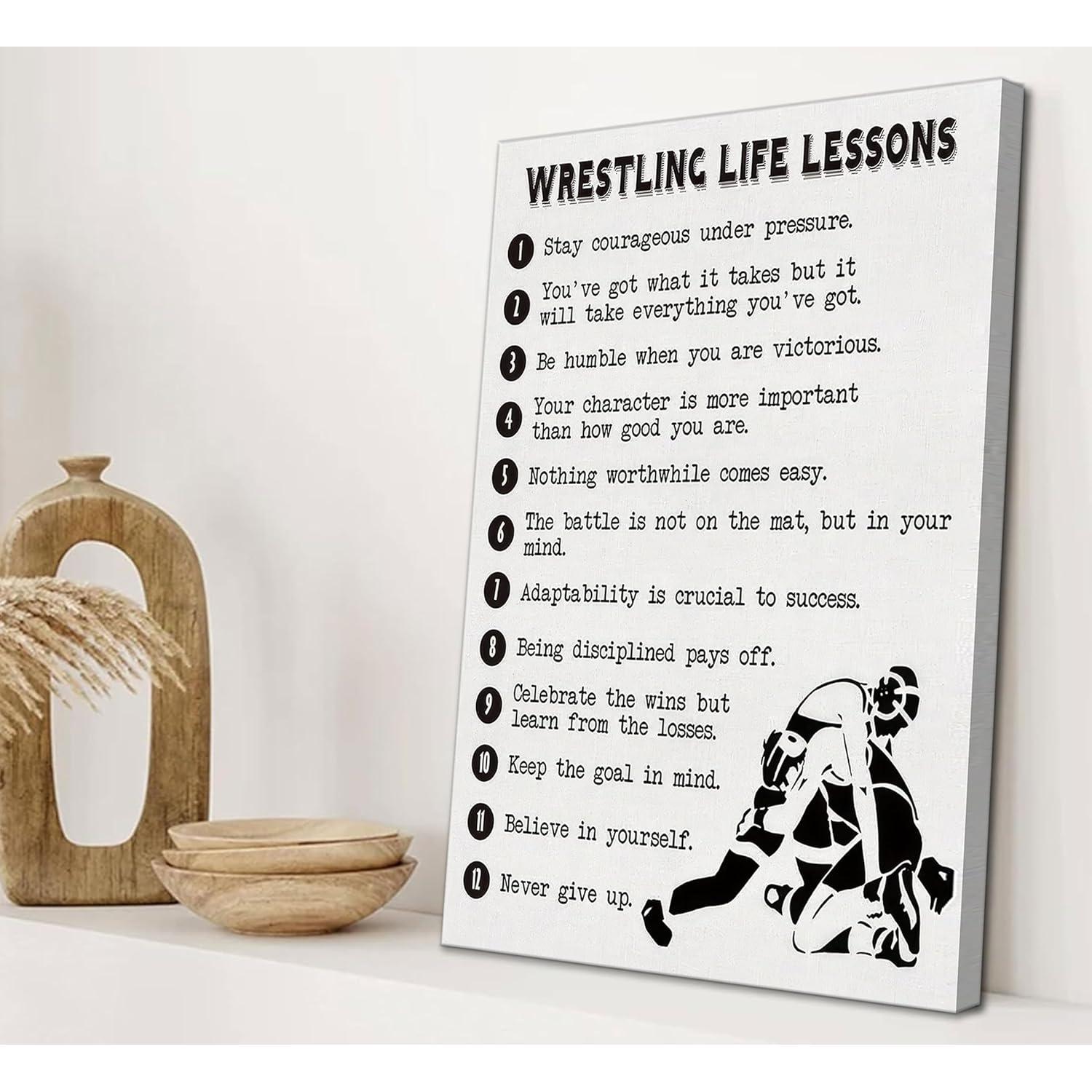 Arte de Pared Motivacional Lienzo 30x40cm Citas Inspiracionales