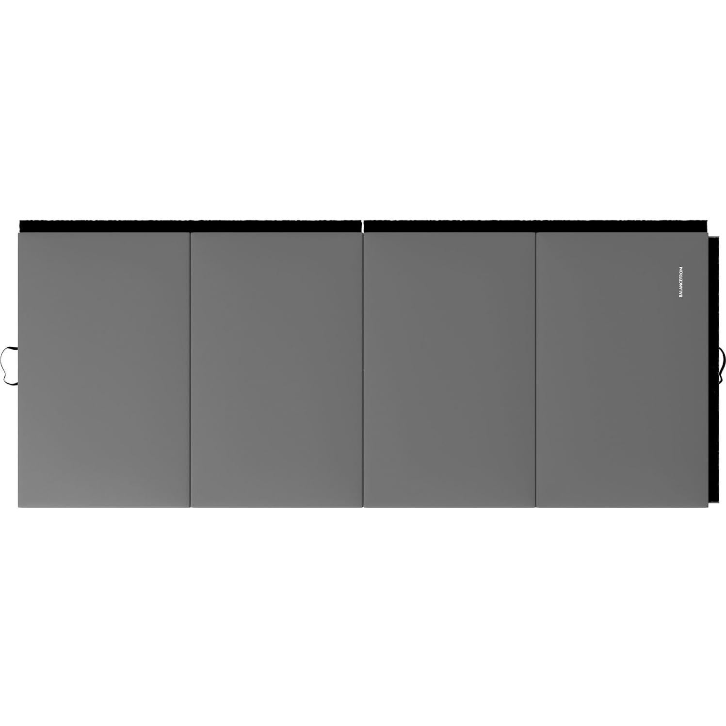 Mata de Gimnasia Plegable BalanceFrom 3.05x1.22m Gris