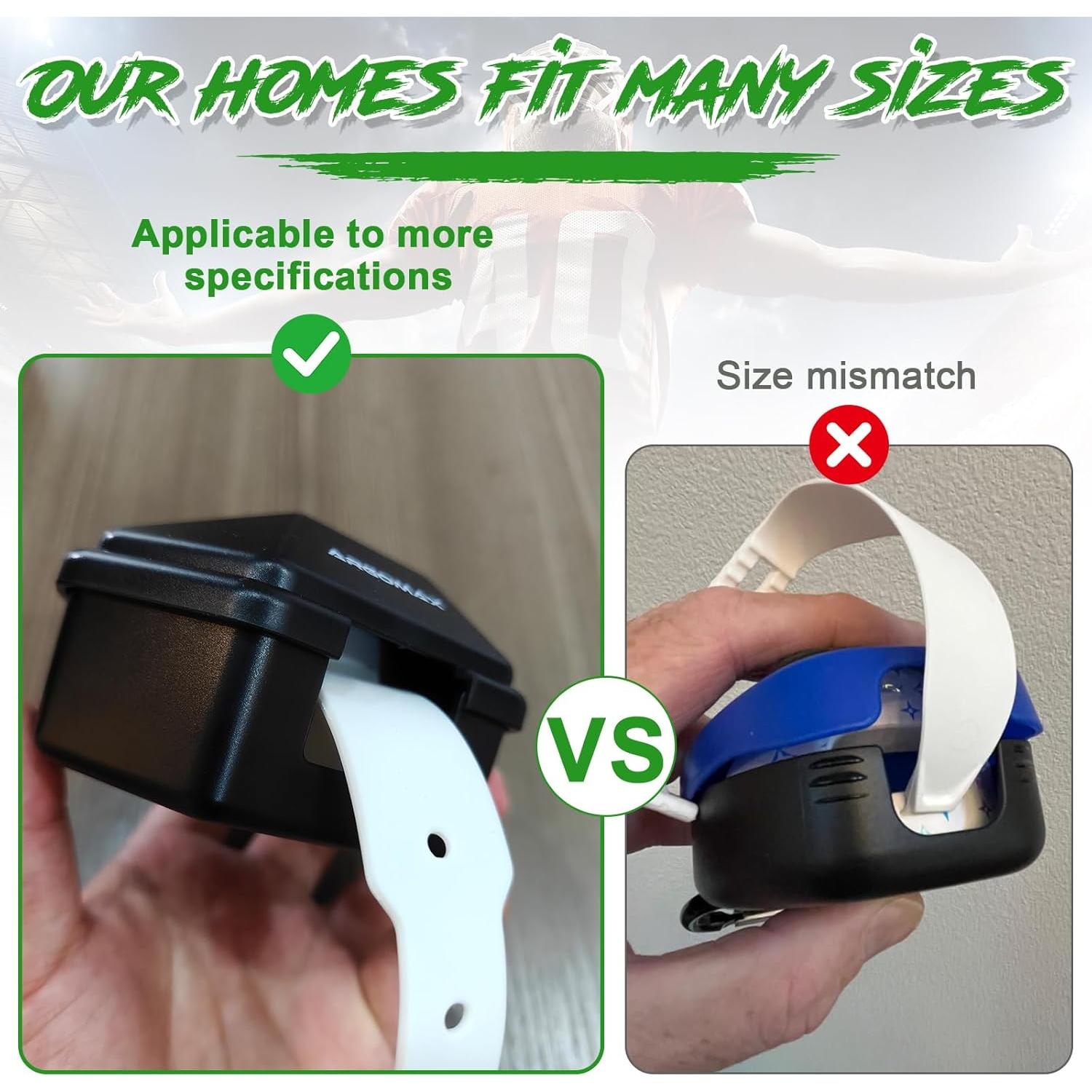 Funda para Protector Bucal Deportivo ARGOMAX Negro y Verde