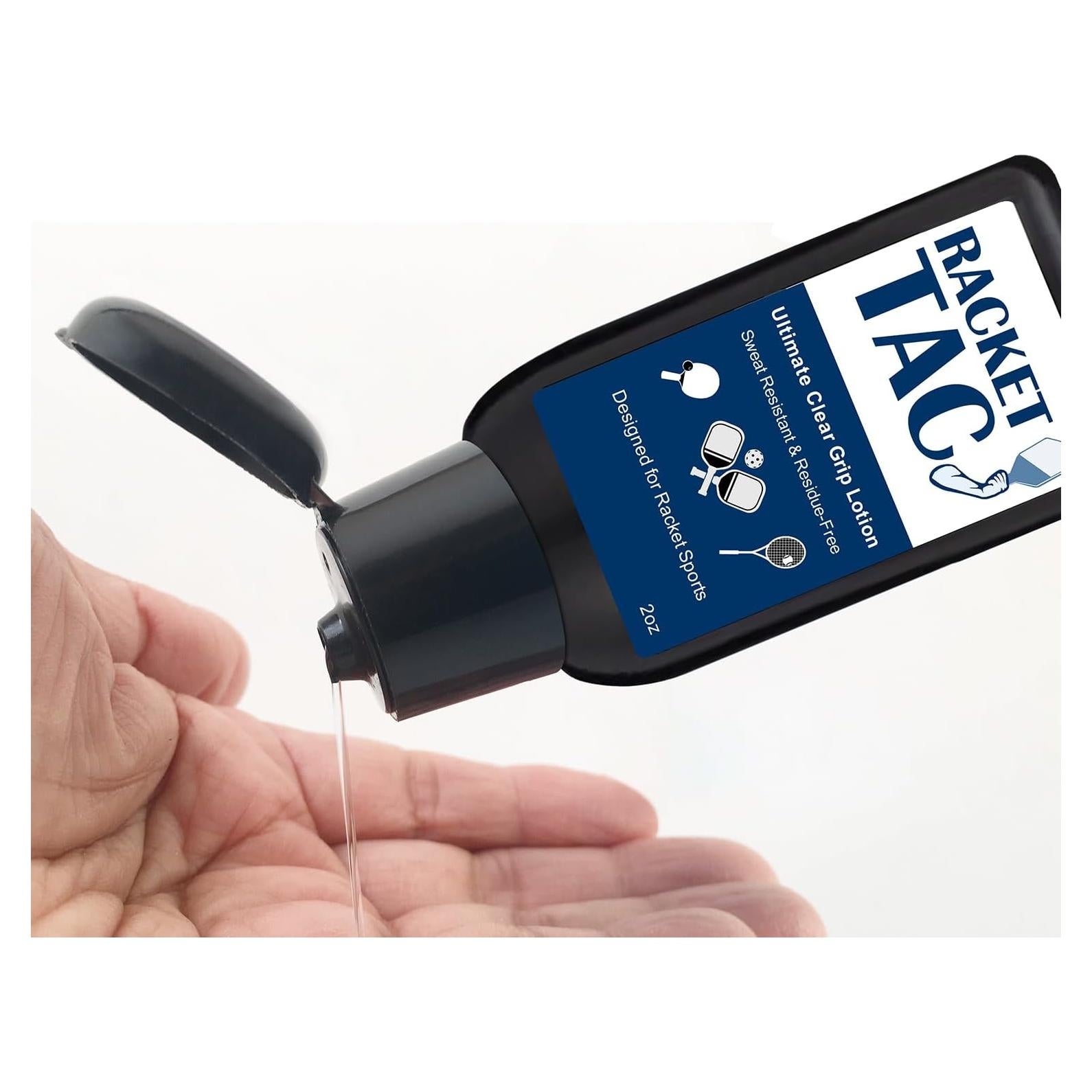 Loción Antitranspirante Racket Tac 2 oz - Agarre Tenis y Pickleball