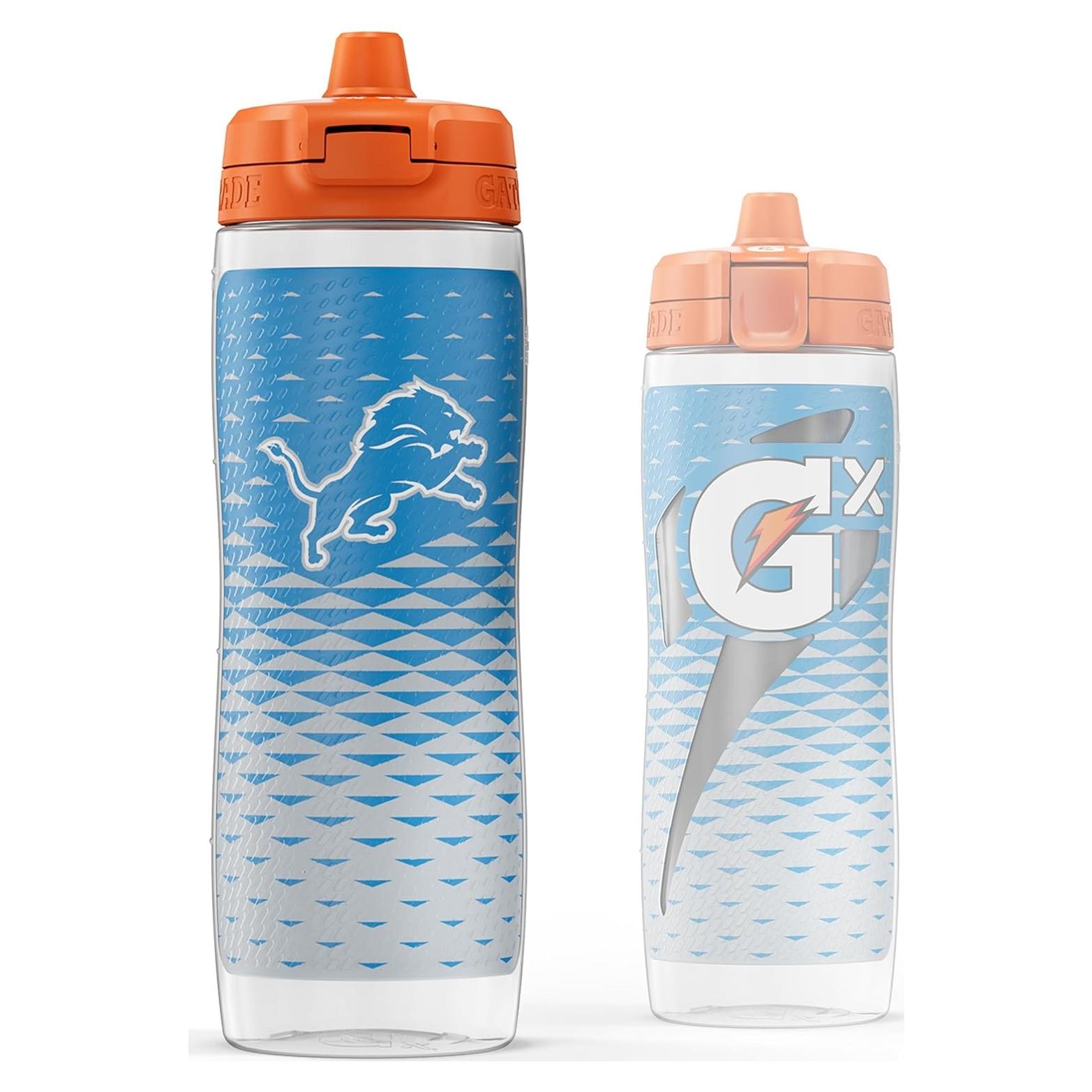 Botella Deportiva Gatorade Gx 30 oz NFL Leones de Detroit