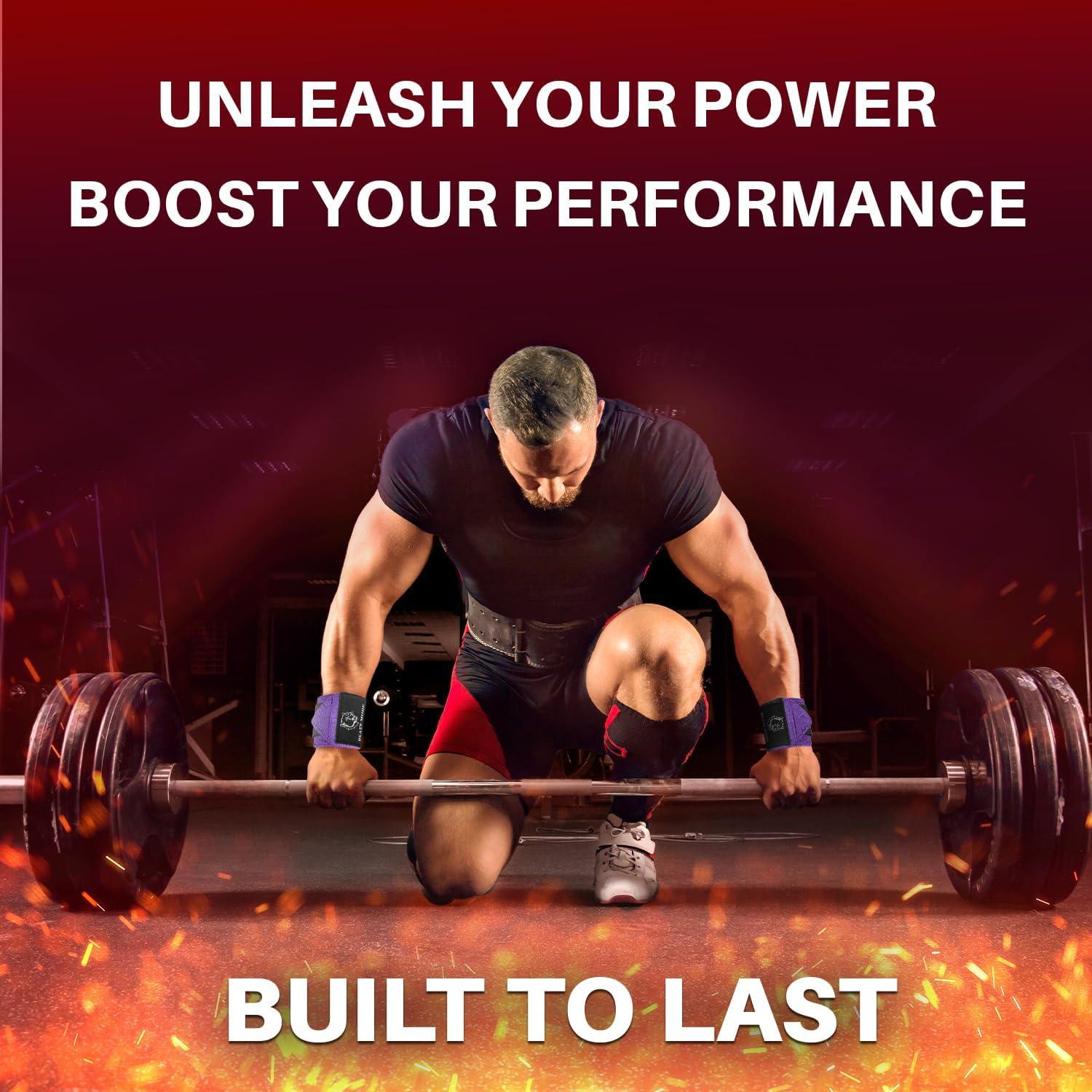 Muñequera de Levantamiento TECEUM 18" (45.72 cm) Negra