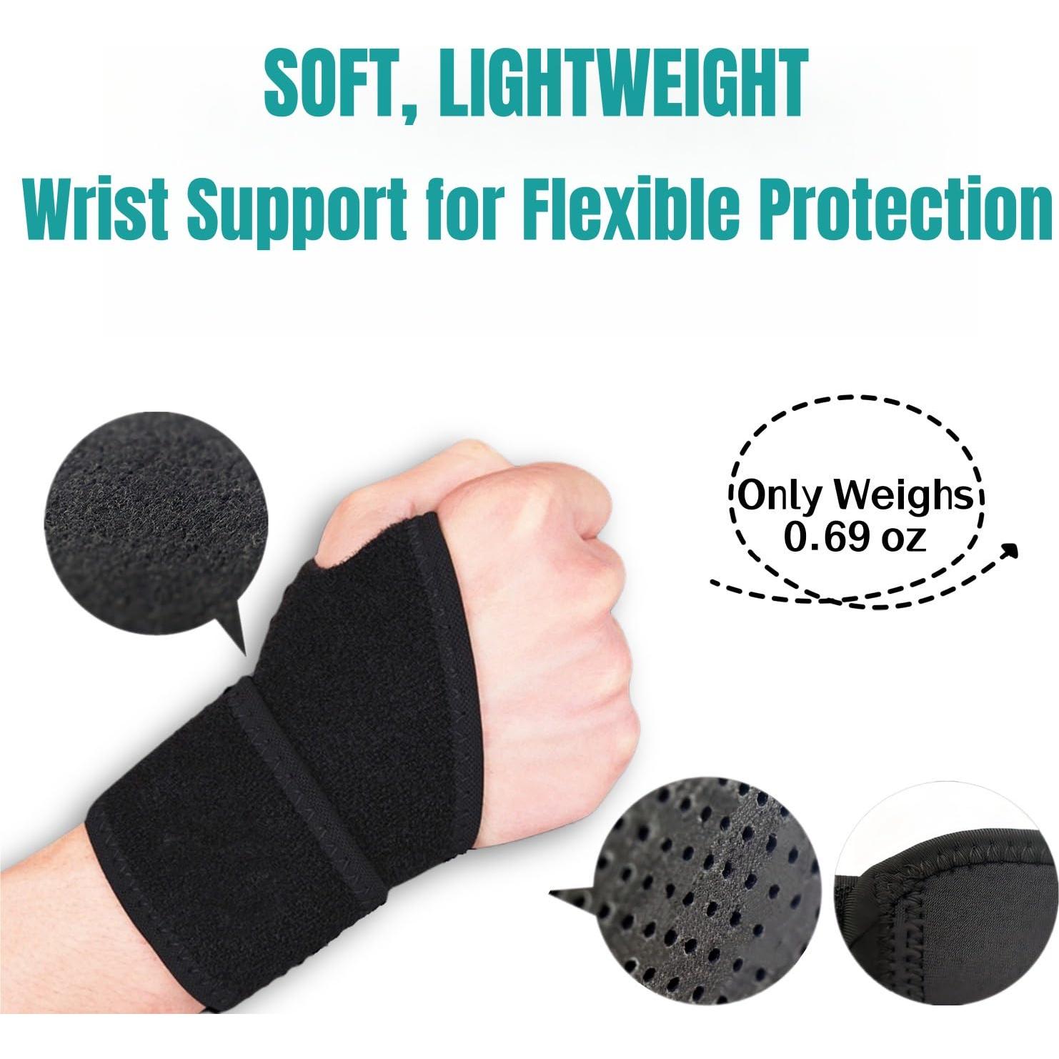 Fajas para Muñeca Imentha - Alivio Dolor y Soporte Ajustable