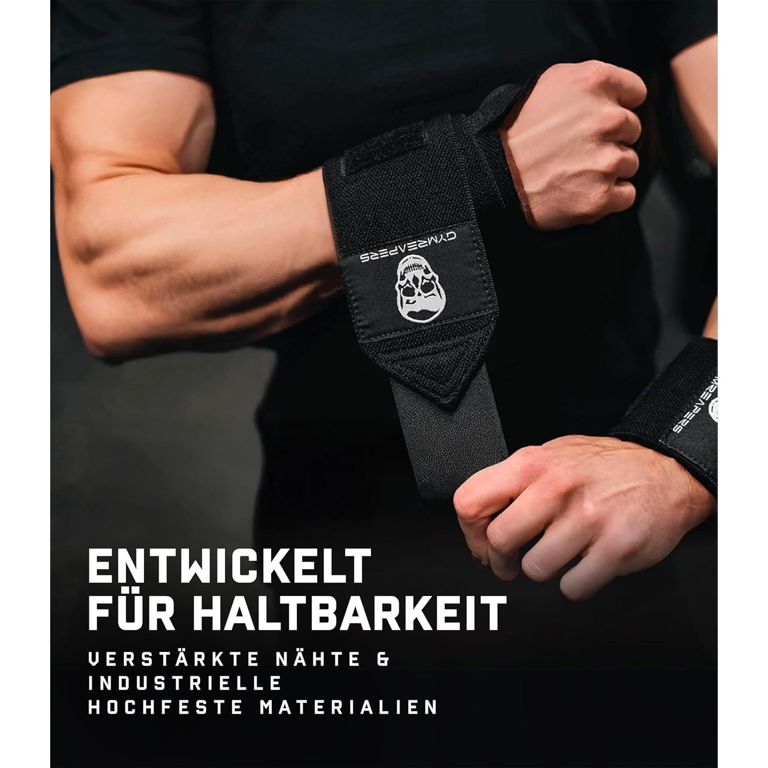 Muñequera de Levantamiento de Pesas Gymreapers 45.72 cm IPF